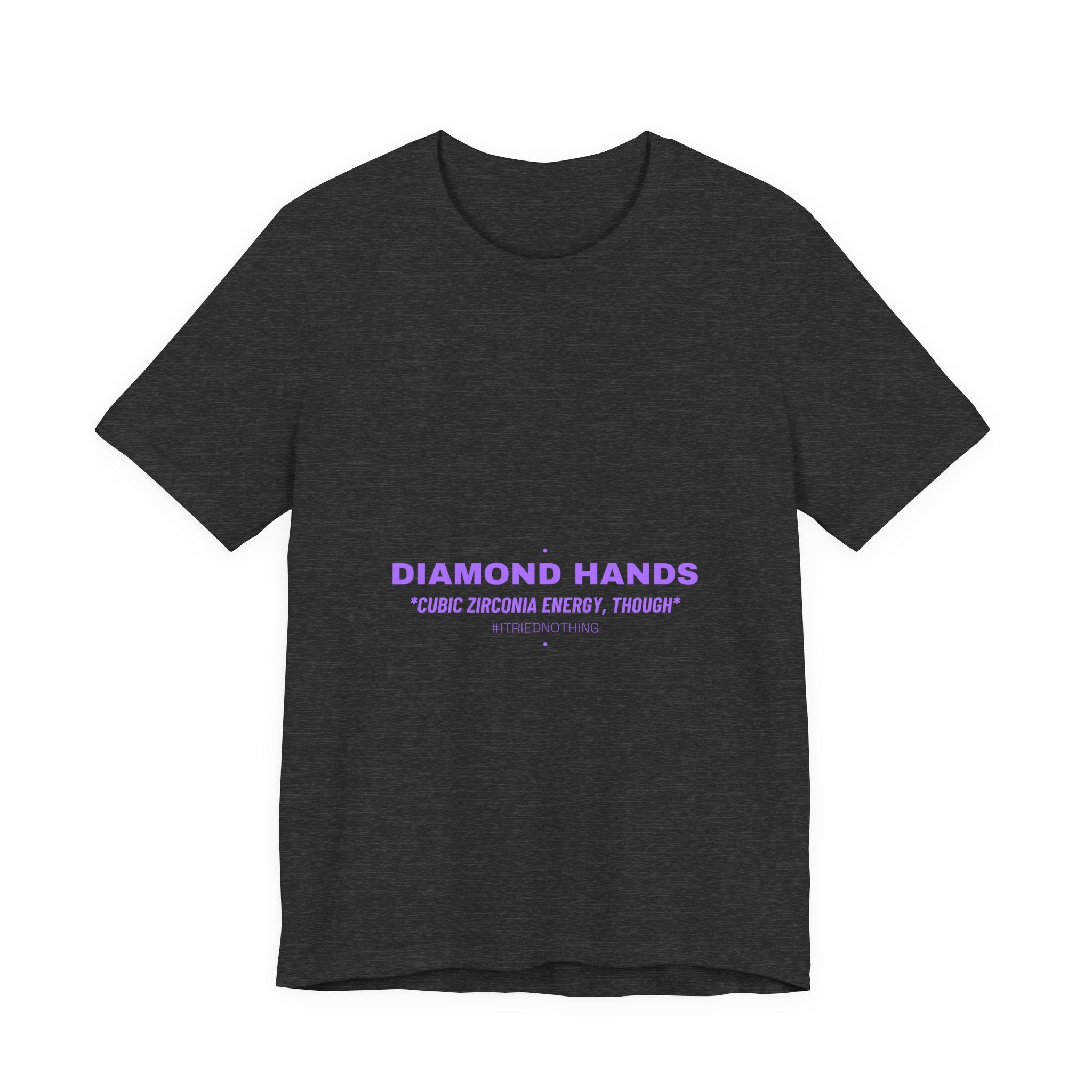Diamond Hands - Trendy Teez Funny Tee mockup