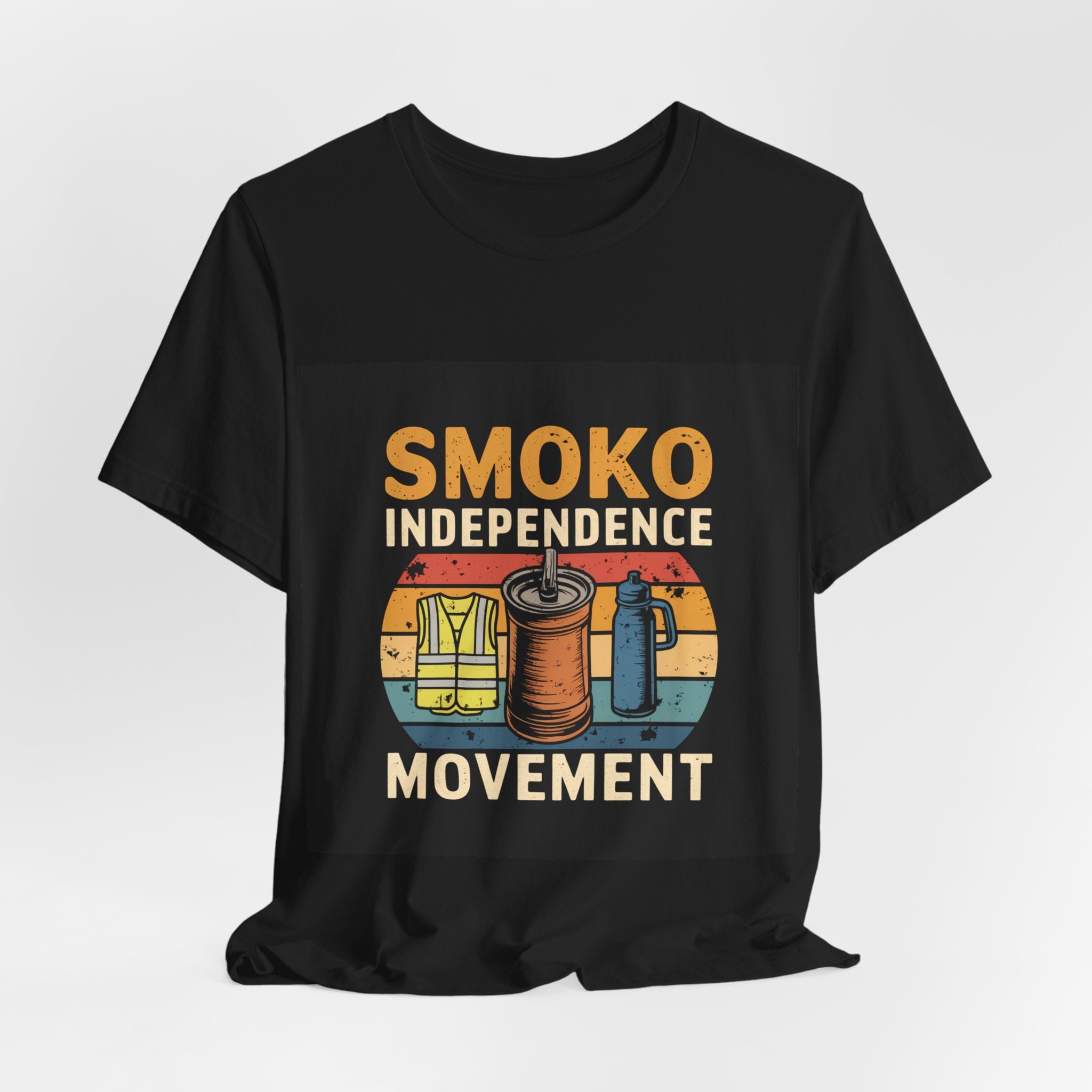 Smoko Independence Movement - Trendy Teez Funny Tee mockup