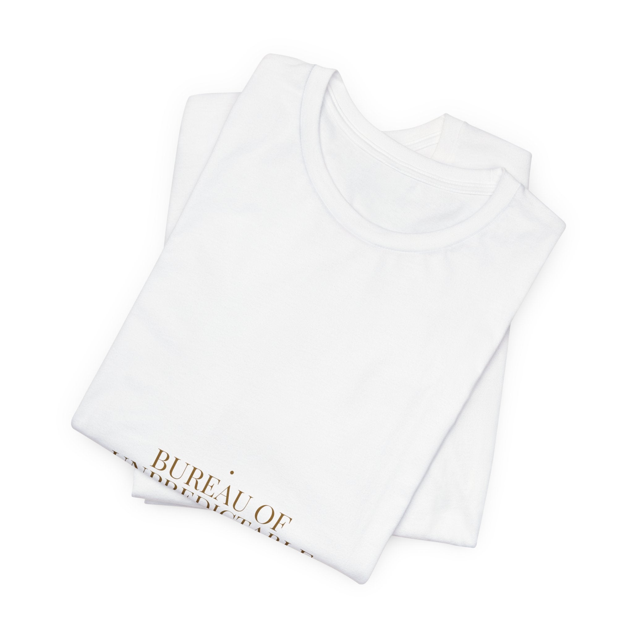 Bureau Of Unpredictable Suffering - Trendy Teez Funny Tee mockup