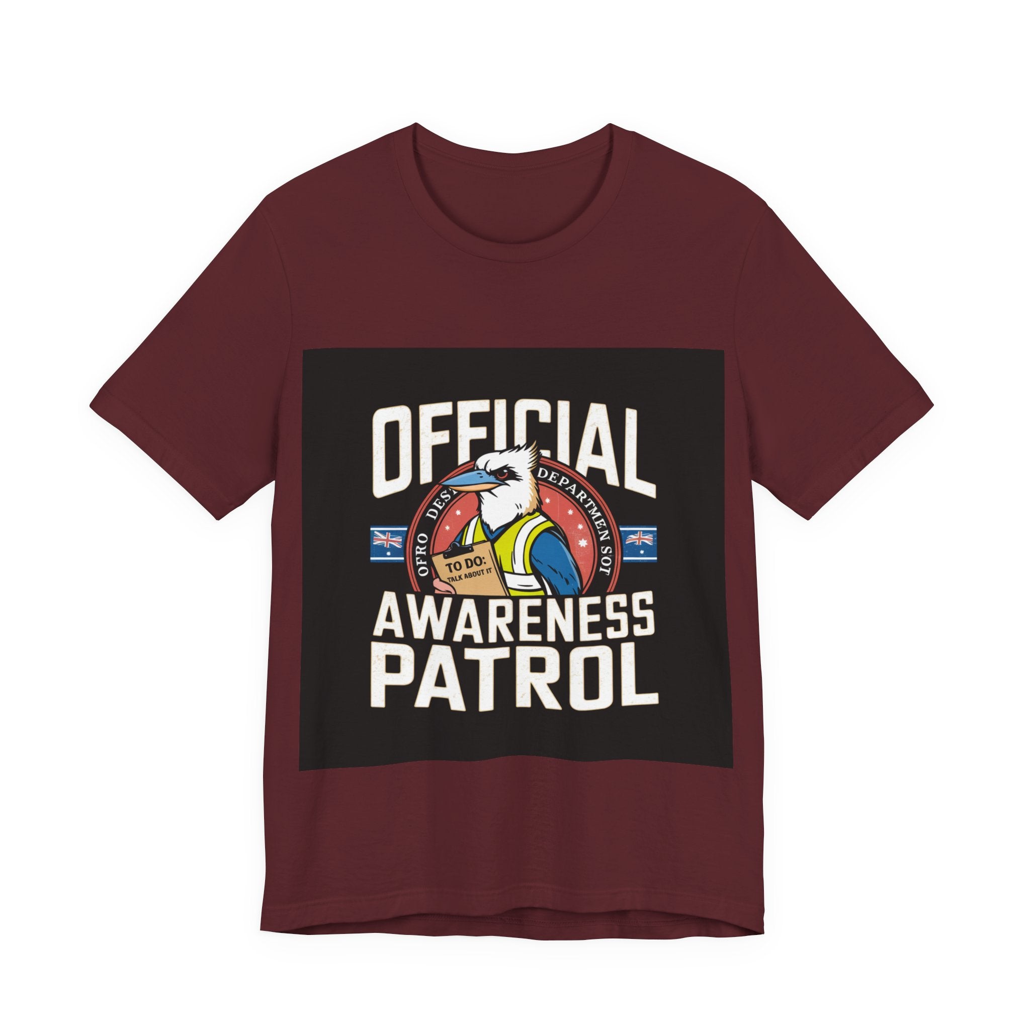 Official Awareness Patrol - Trendy Teez Funny Tee mockup