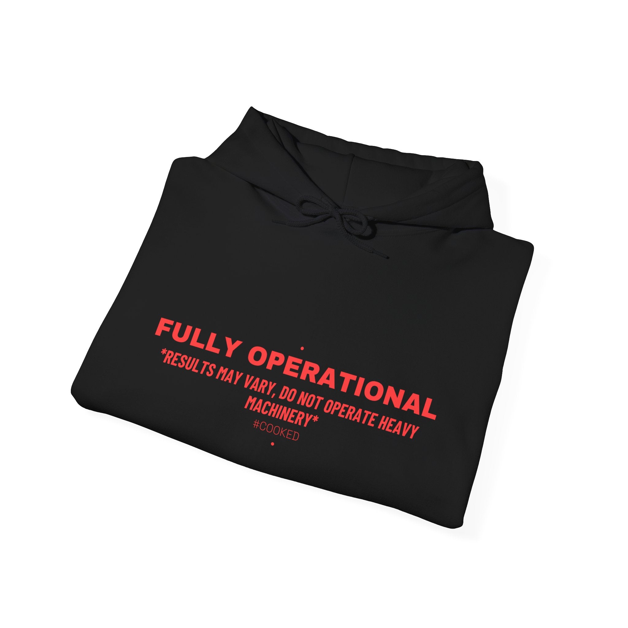 Fully Operational - Trendy Teez Funny Hoodie mockup