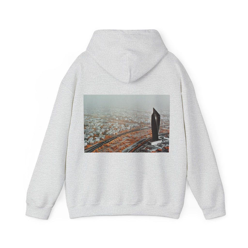 Al Tijaria Tower (Sharq, Kuwait) — Hard Hoodie (Back Print)