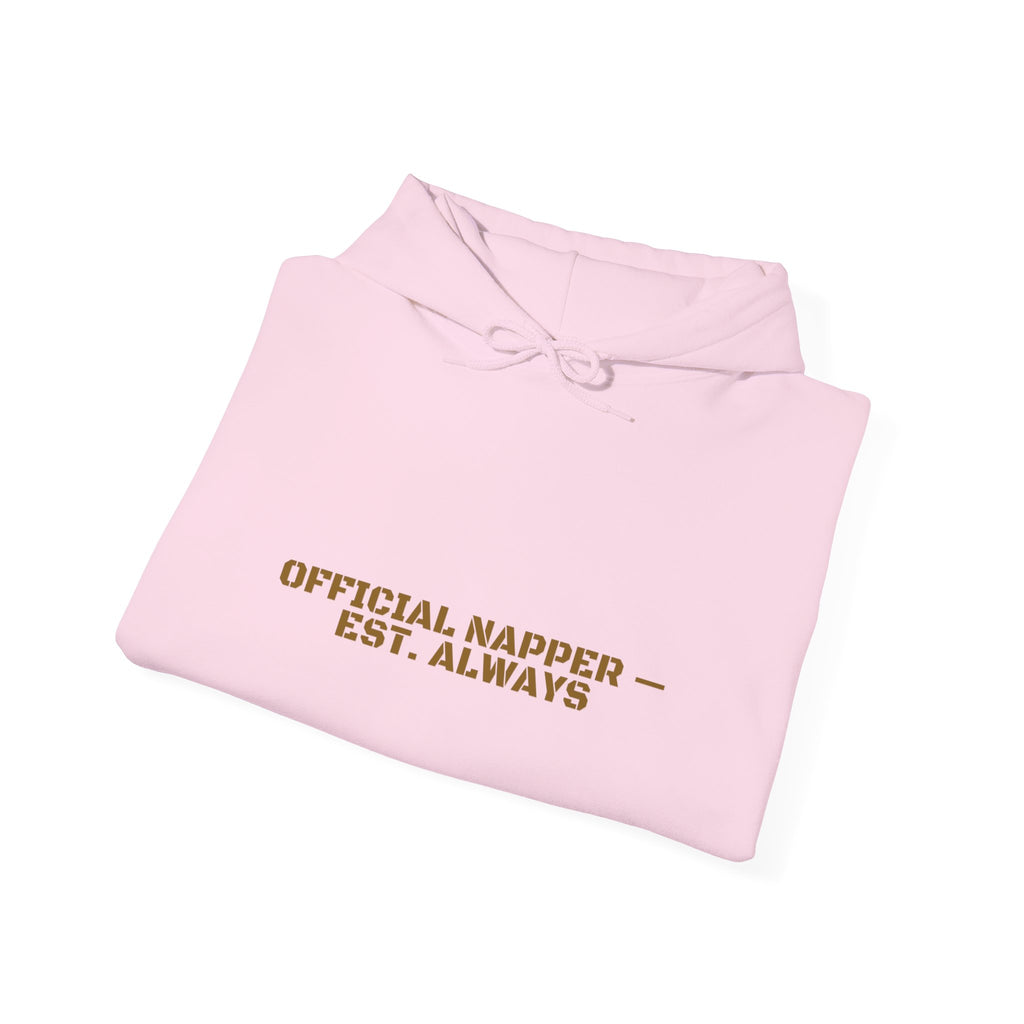 Official Napper - Trendy Teez Funny Hoodie mockup