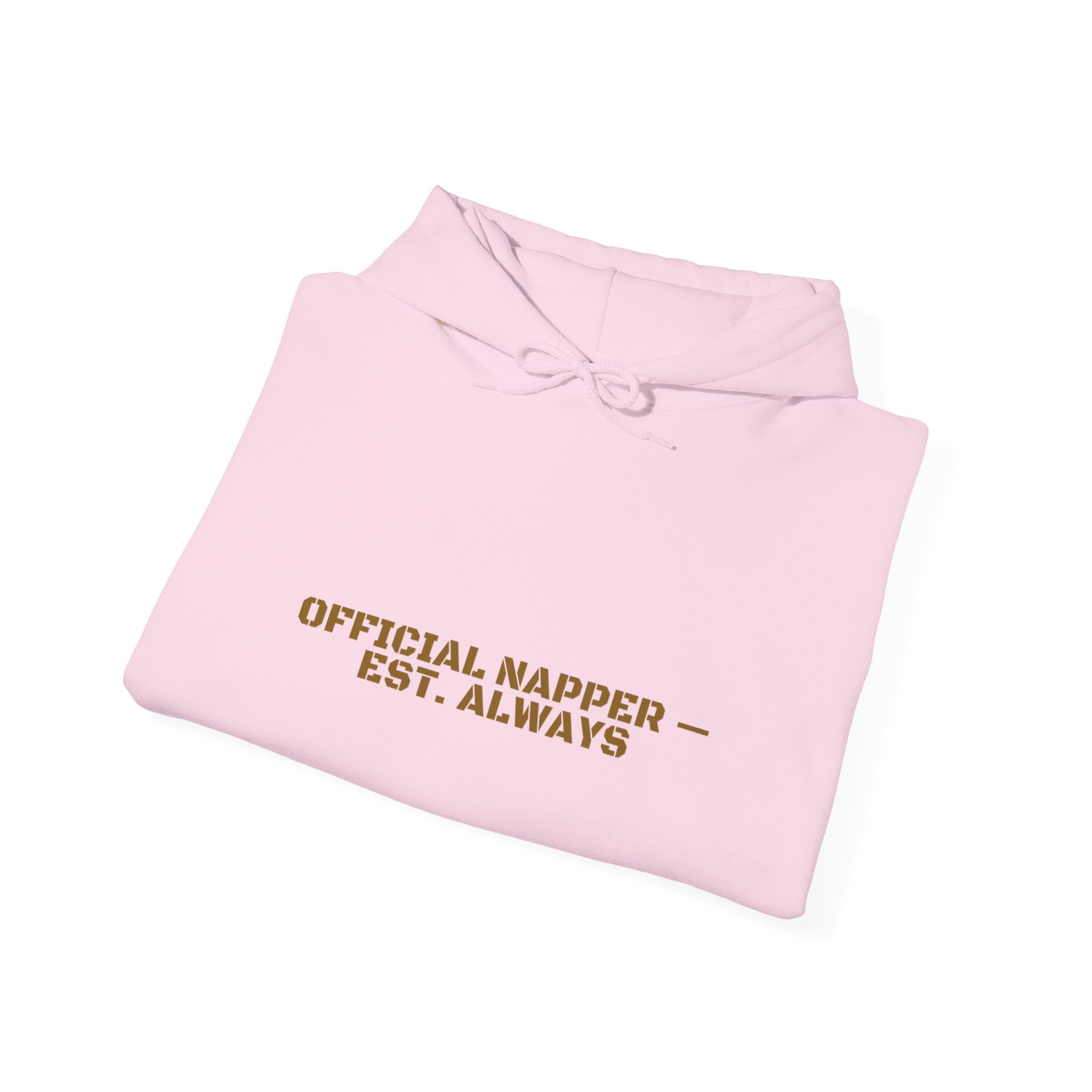 Official Napper - Trendy Teez Funny Hoodie mockup