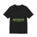 Gave Up On The Main Characters - Trendy Teez Funny Tee mockup