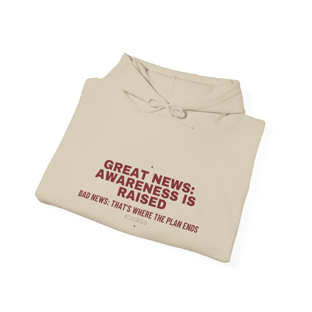 Great News: Awareness Is Raised - Trendy Teez Funny Hoodie mockup