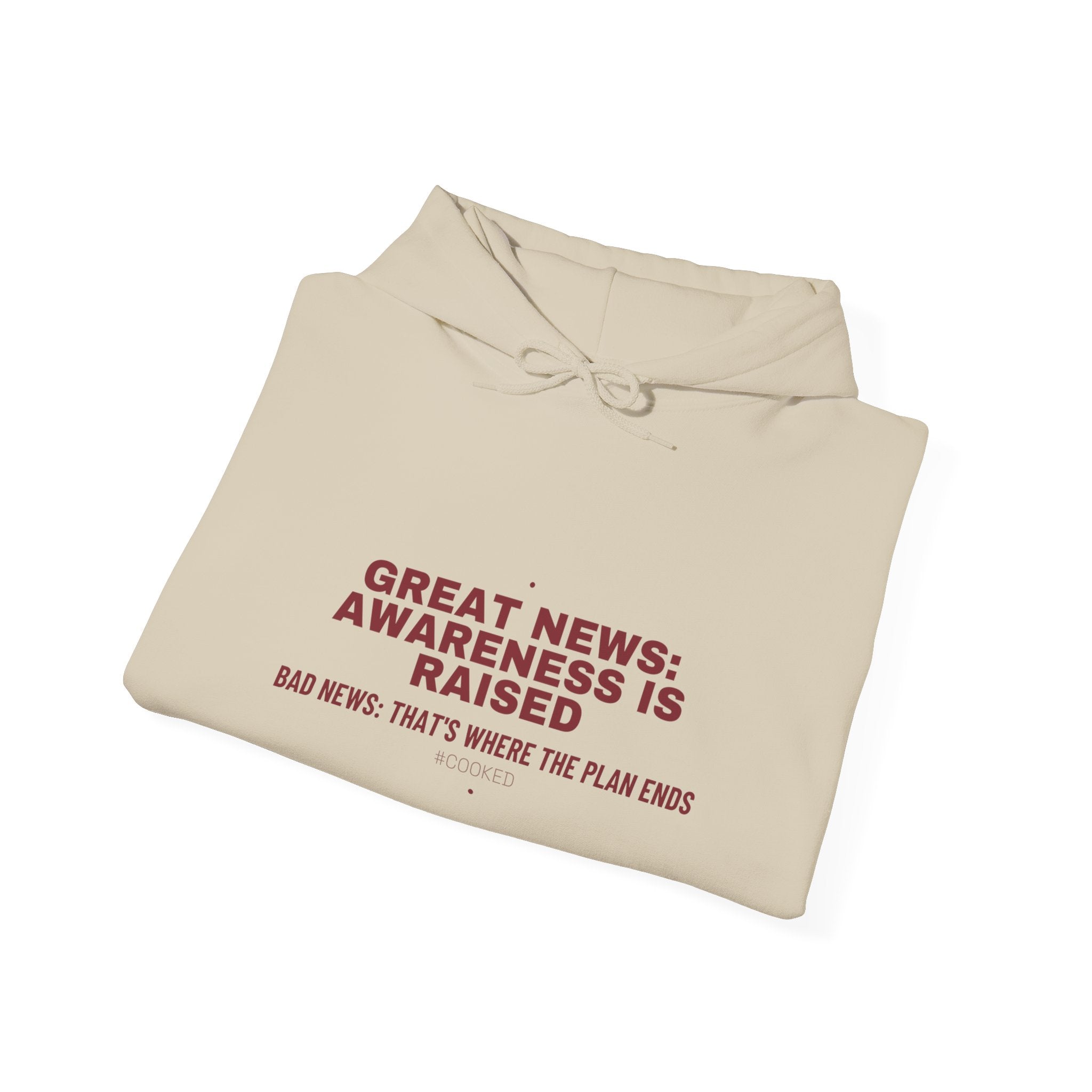 Great News: Awareness Is Raised - Trendy Teez Funny Hoodie mockup