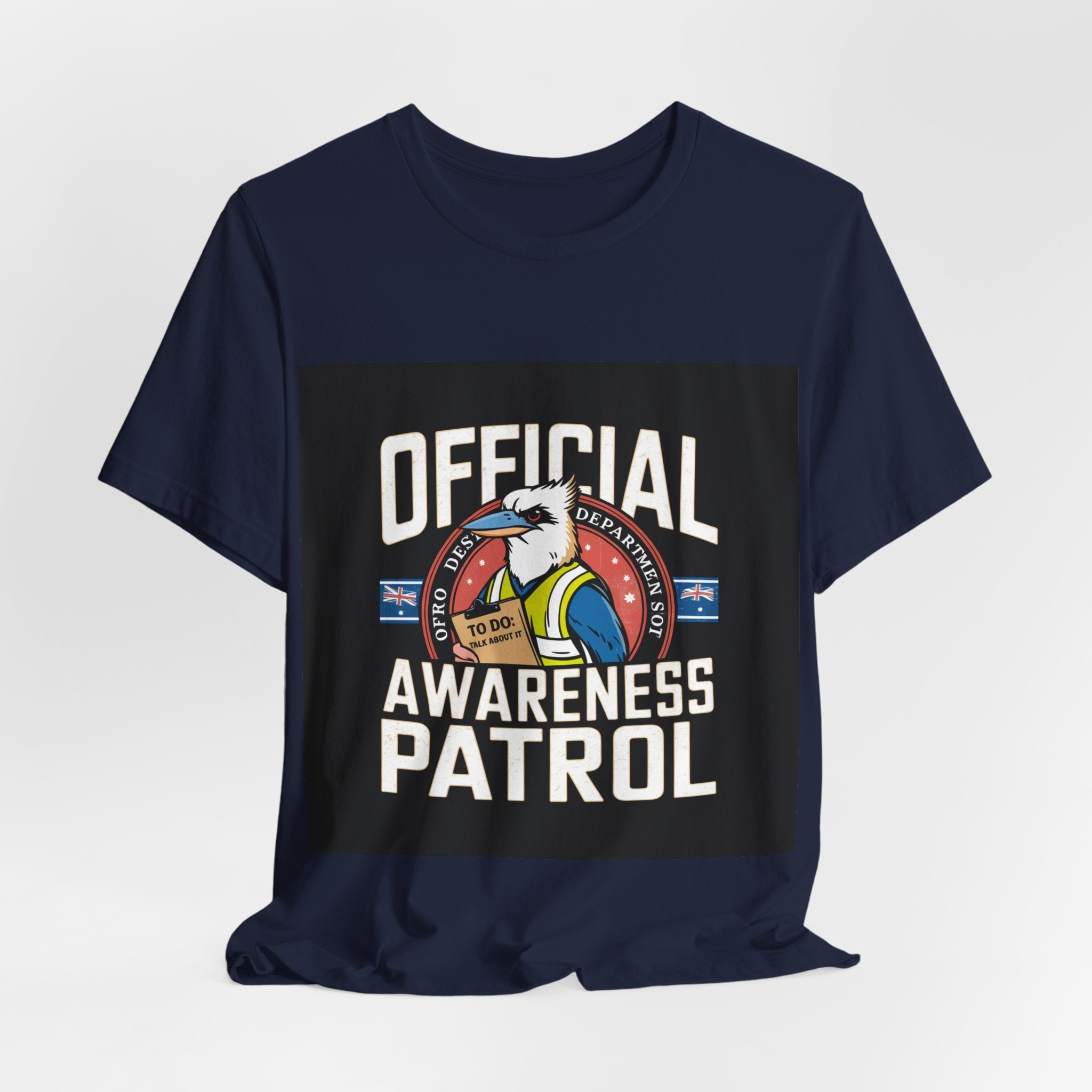Official Awareness Patrol - Trendy Teez Funny Tee mockup