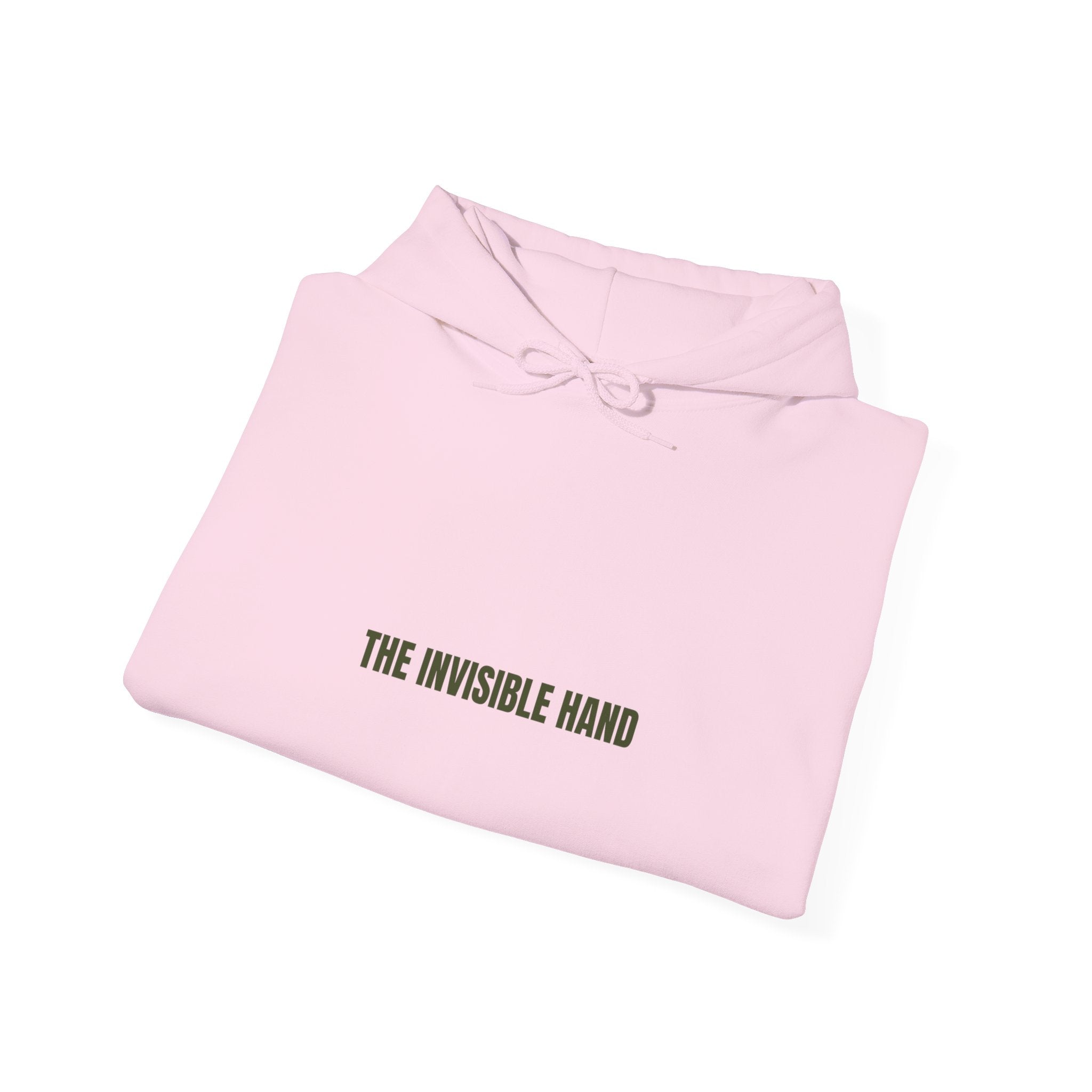 The Invisible Hand - Trendy Teez Funny Hoodie mockup