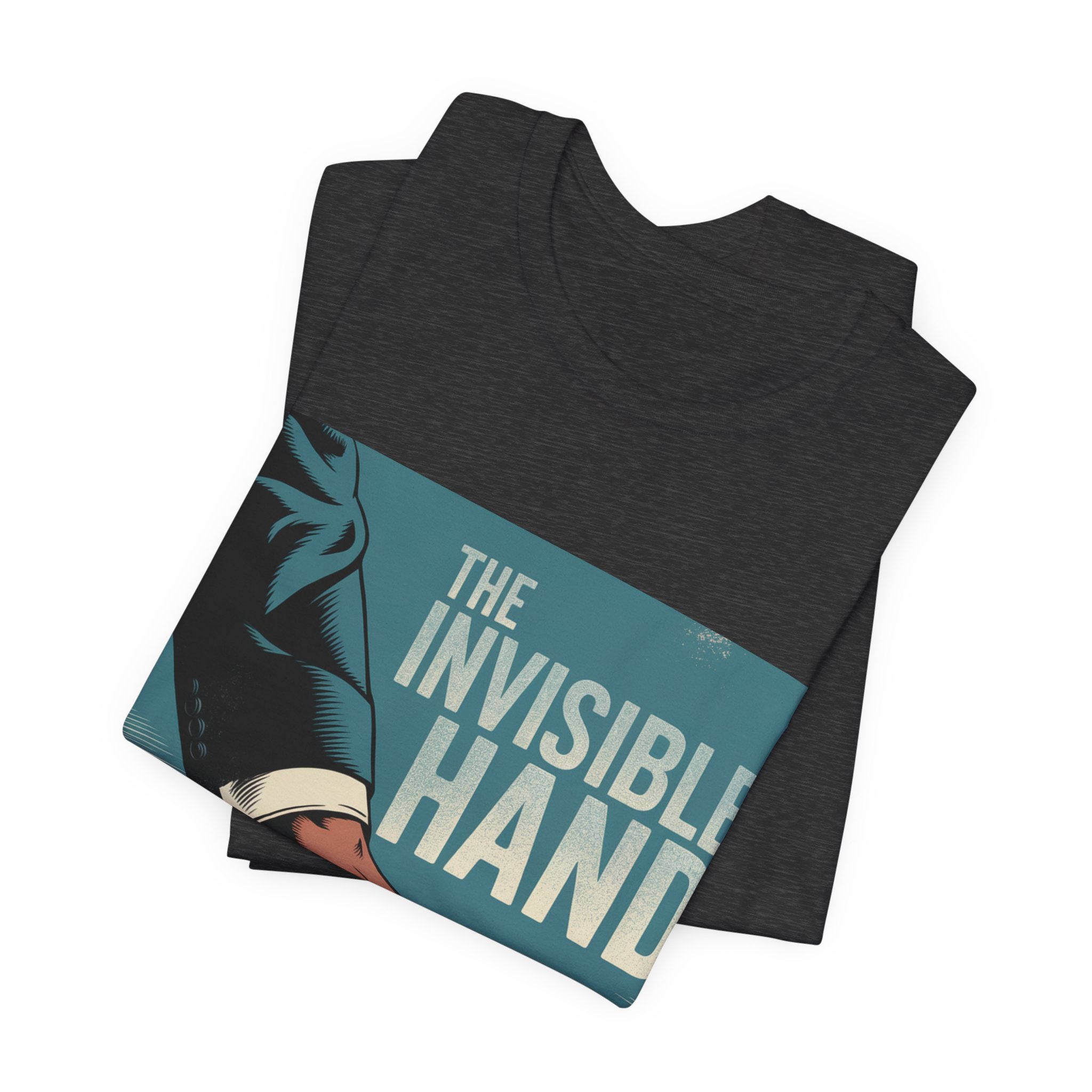 The Invisible Hand - Trendy Teez Funny Tee mockup