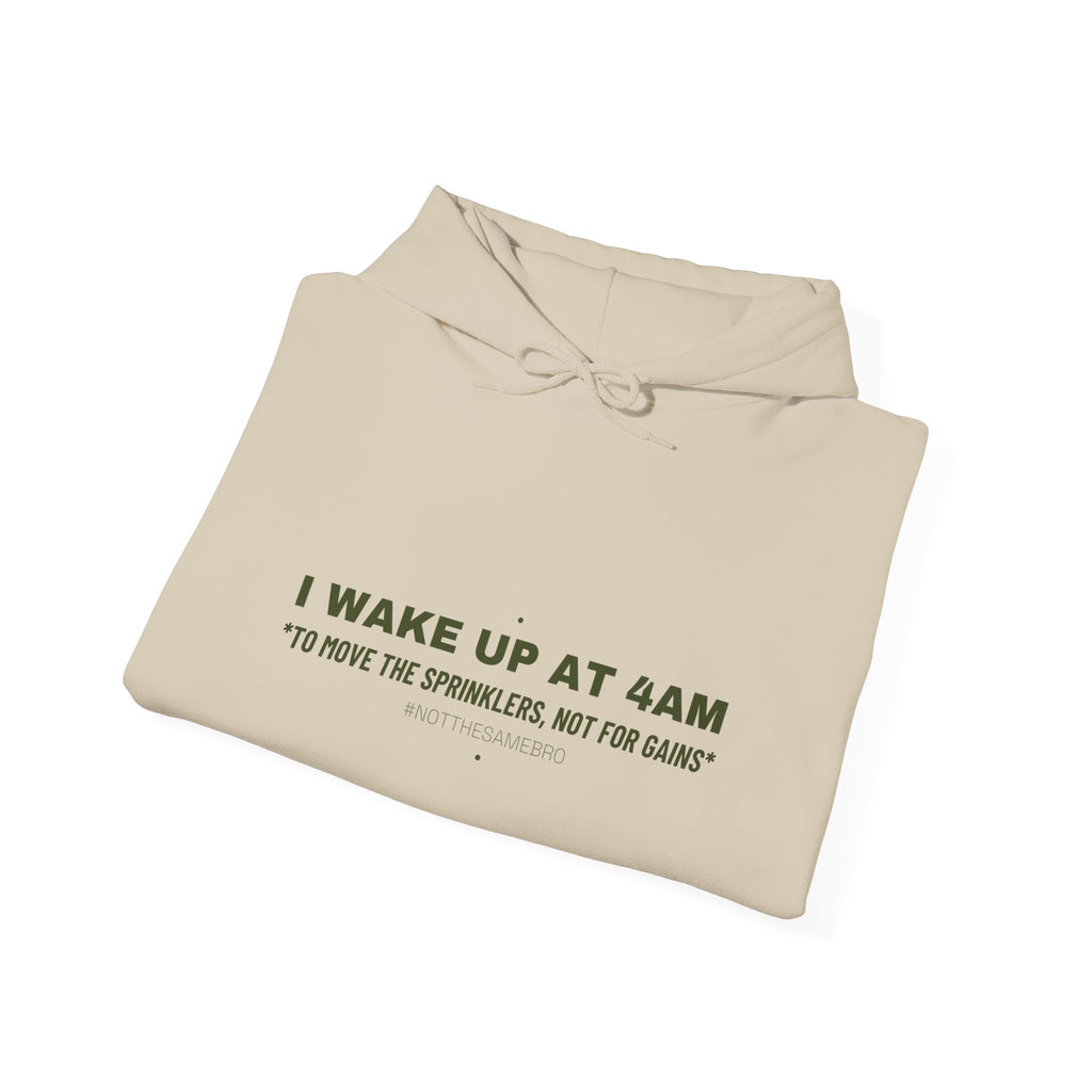 I Wake Up At 4Am - Trendy Teez Funny Hoodie mockup
