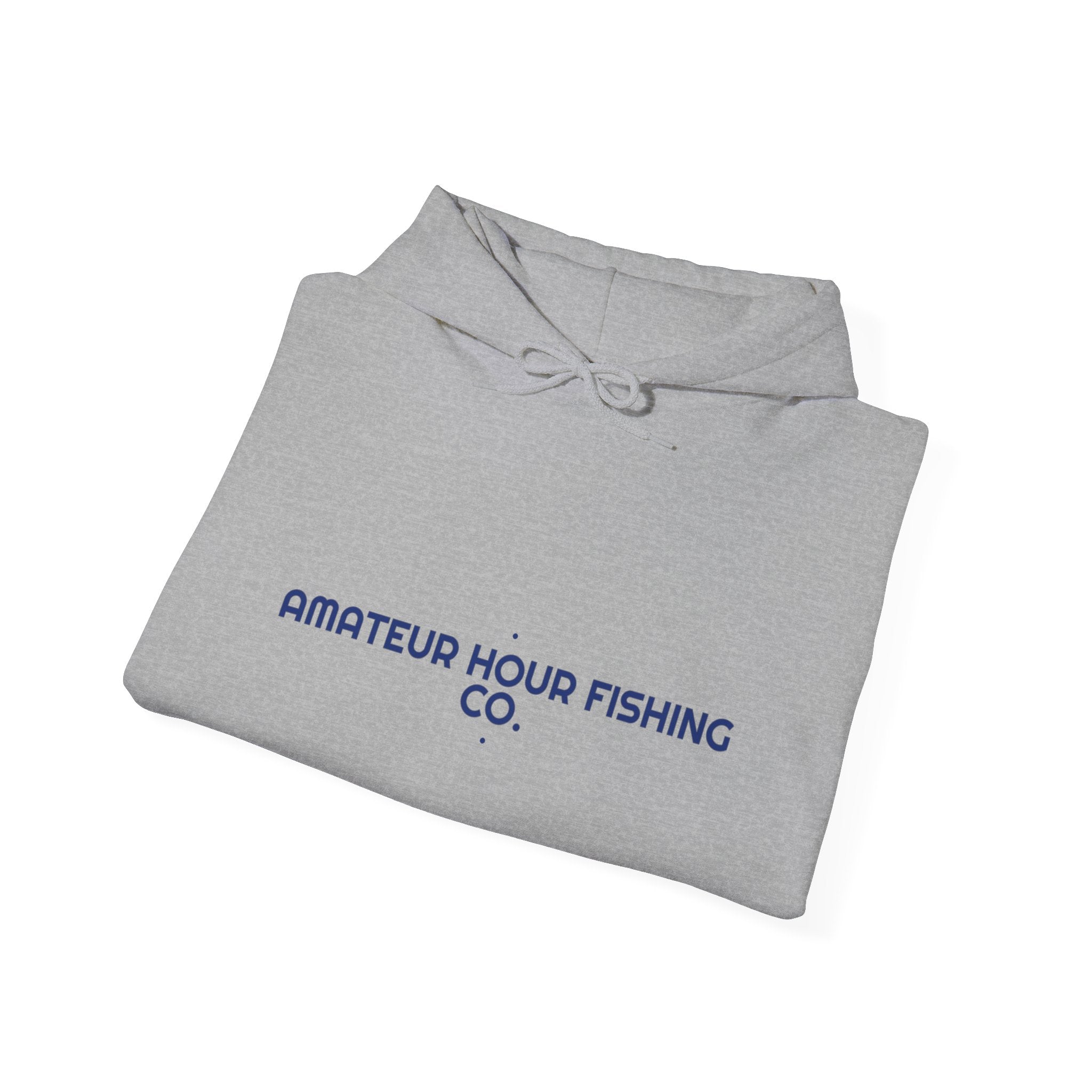 Amateur Hour Fishing Co. - Trendy Teez Funny Hoodie mockup
