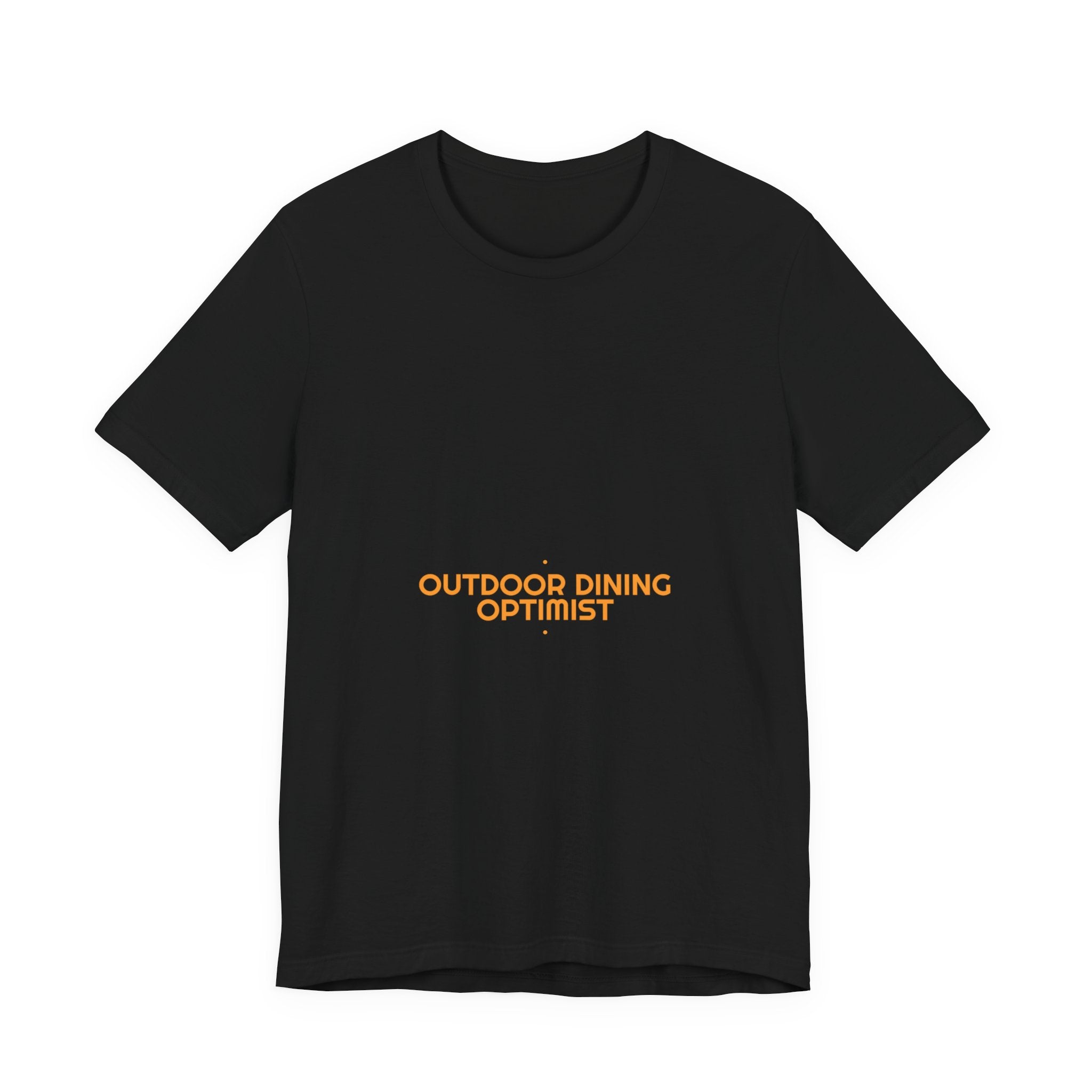 Outdoor Dining Optimist - Trendy Teez Funny Tee mockup