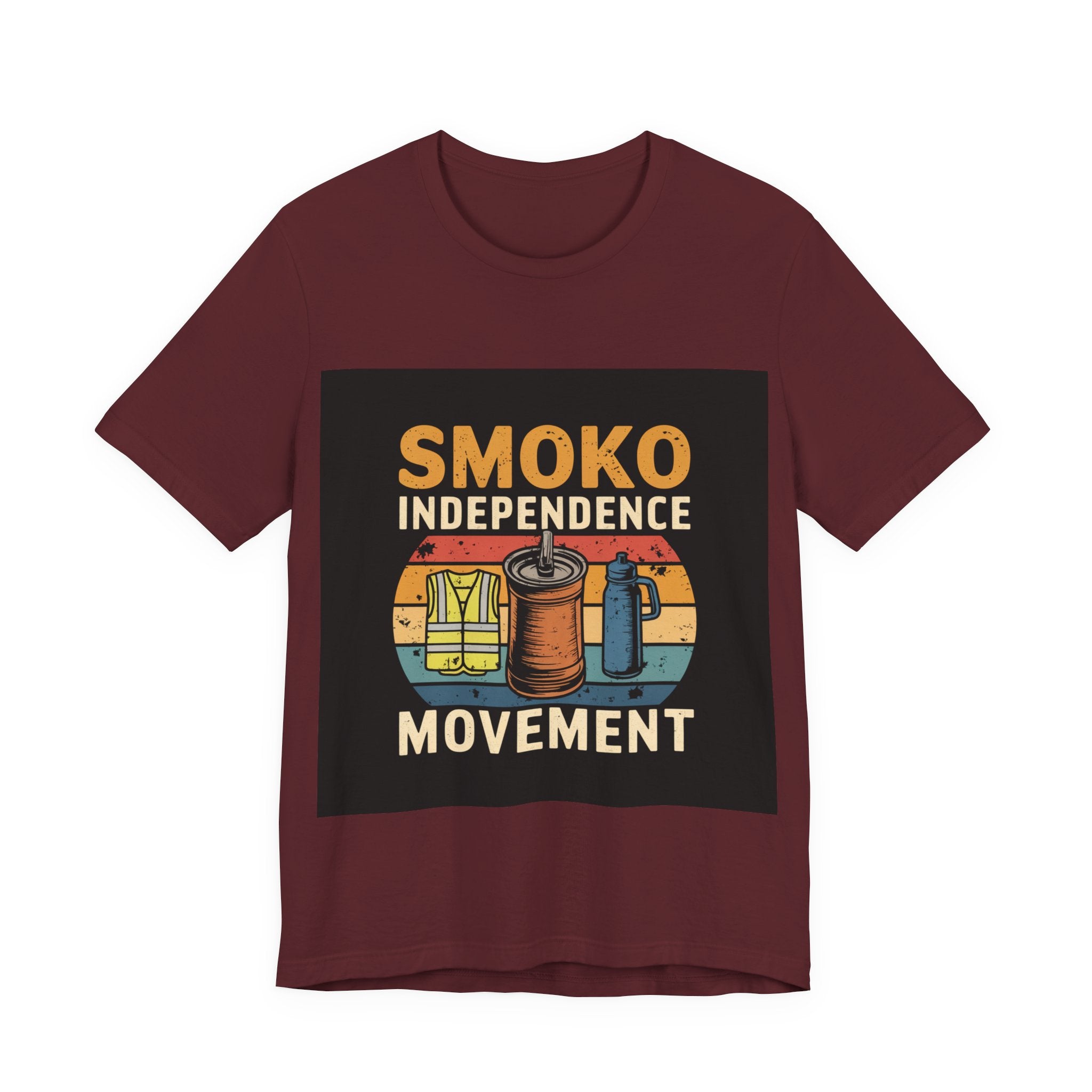 Smoko Independence Movement - Trendy Teez Funny Tee mockup