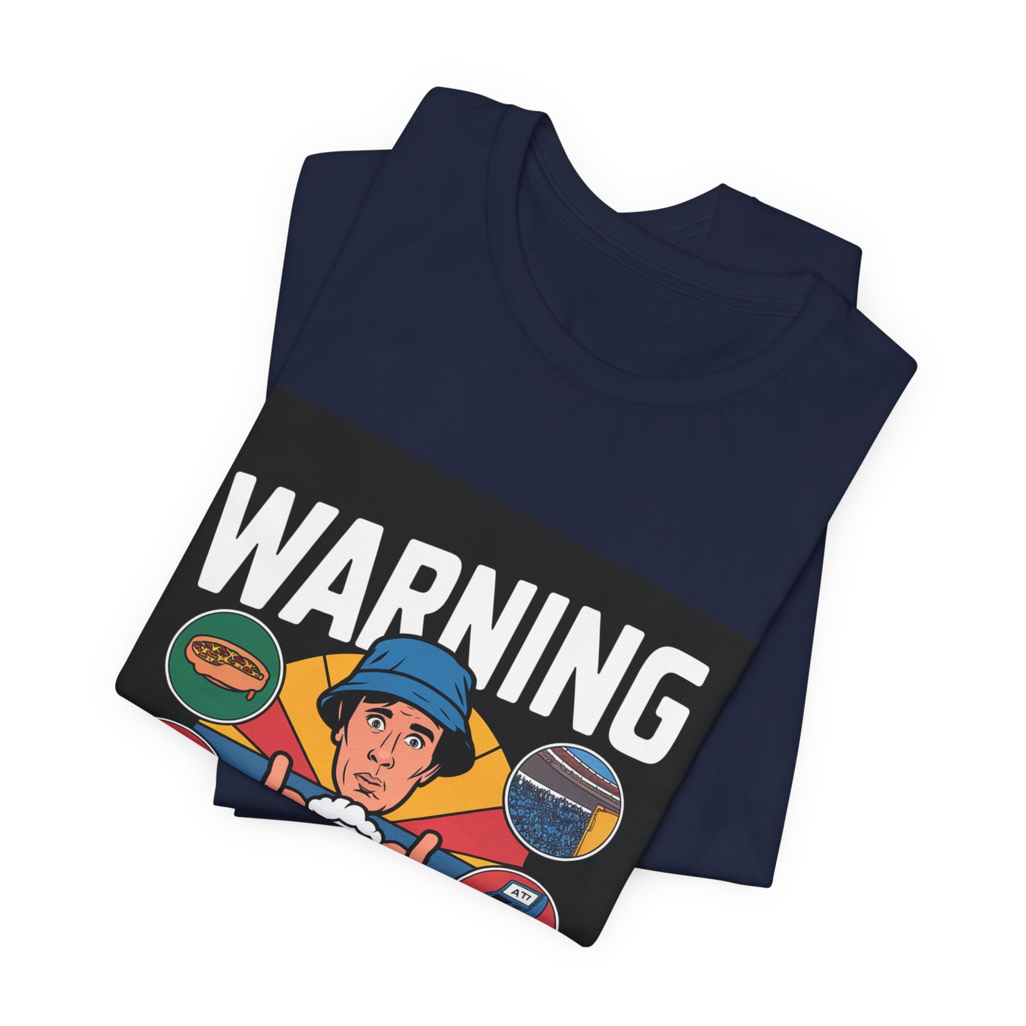 Stadium Survival Guide - Trendy Teez Funny Tee mockup