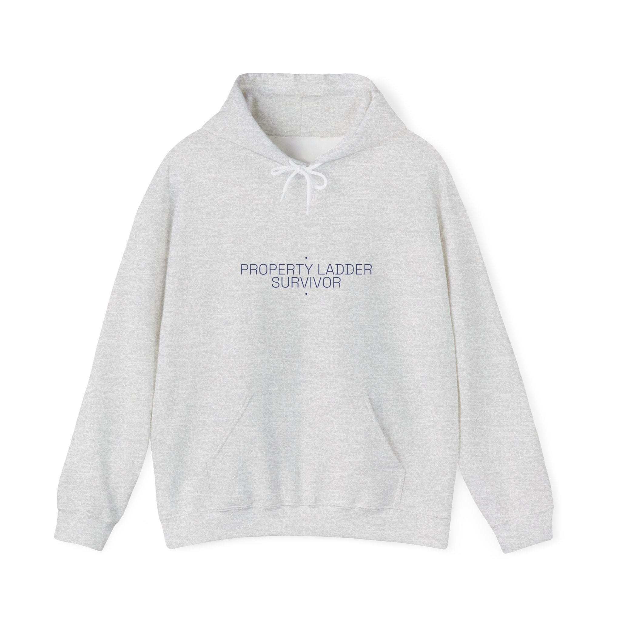 Property Ladder Survivor - Trendy Teez Funny Hoodie mockup