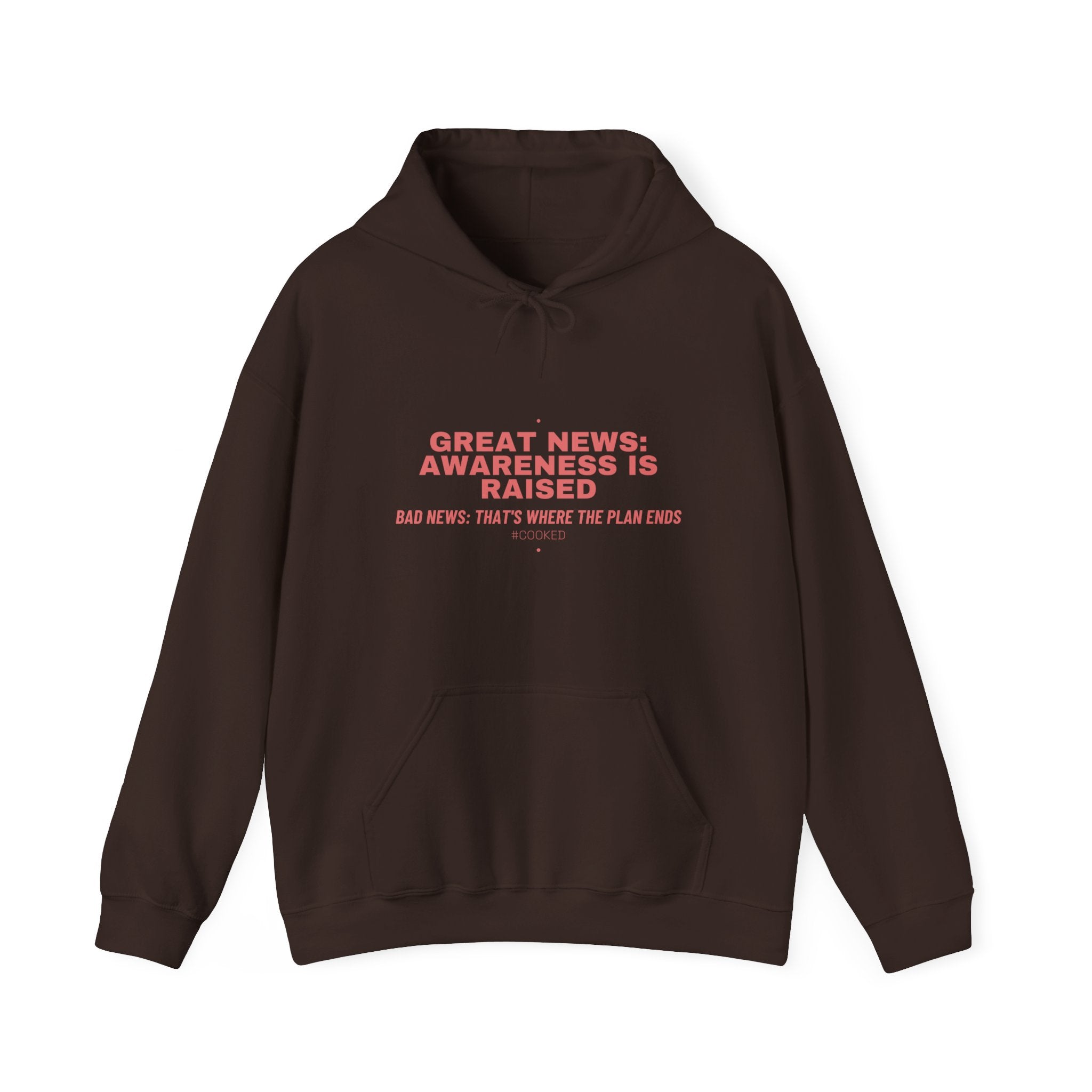 Great News: Awareness Is Raised - Trendy Teez Funny Hoodie mockup