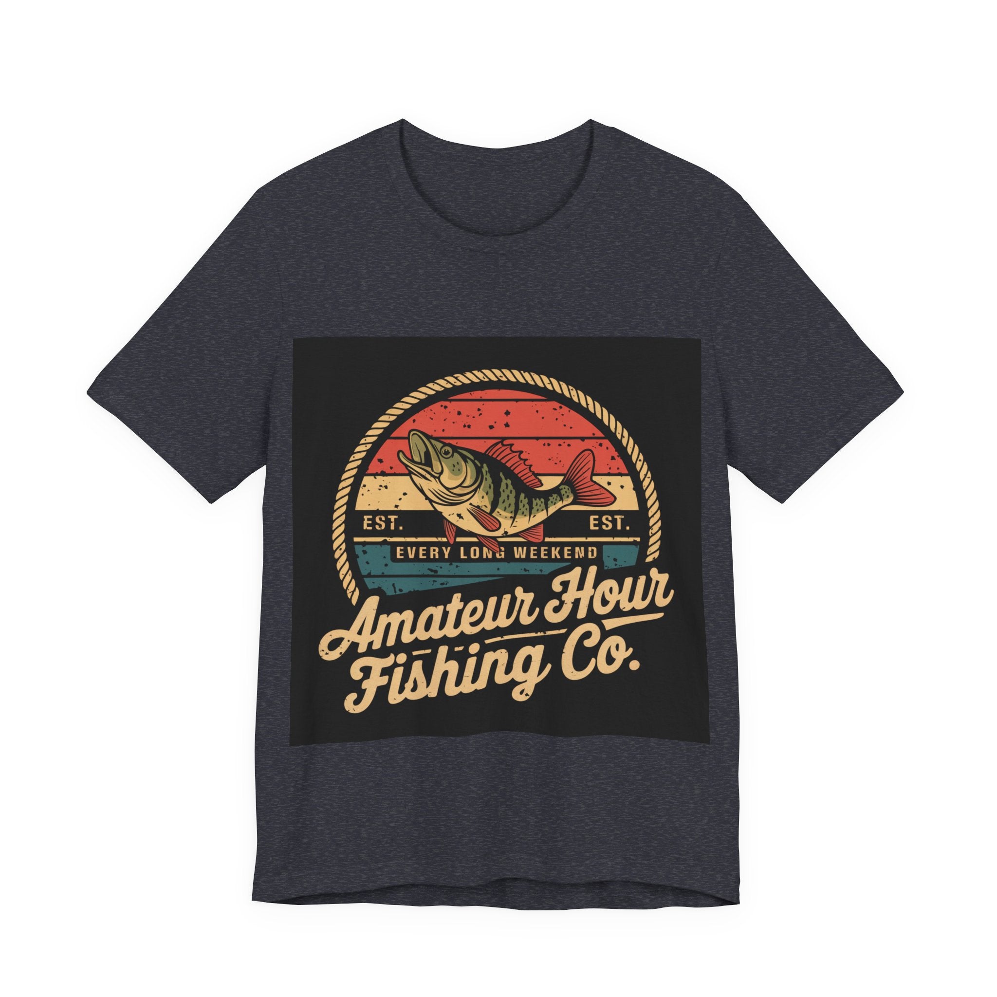 Amateur Hour Fishing Co. - Trendy Teez Funny Tee mockup