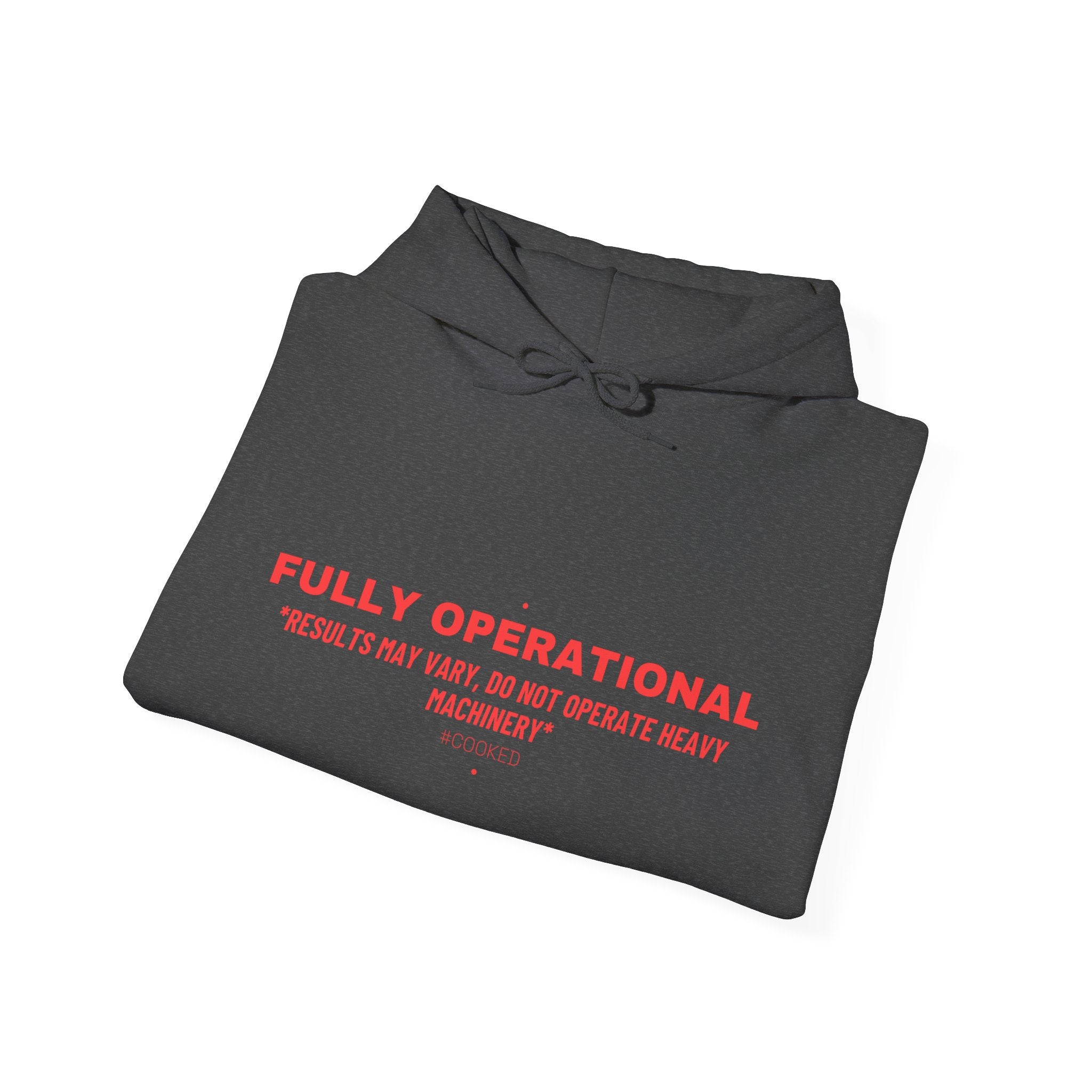 Fully Operational - Trendy Teez Funny Hoodie mockup