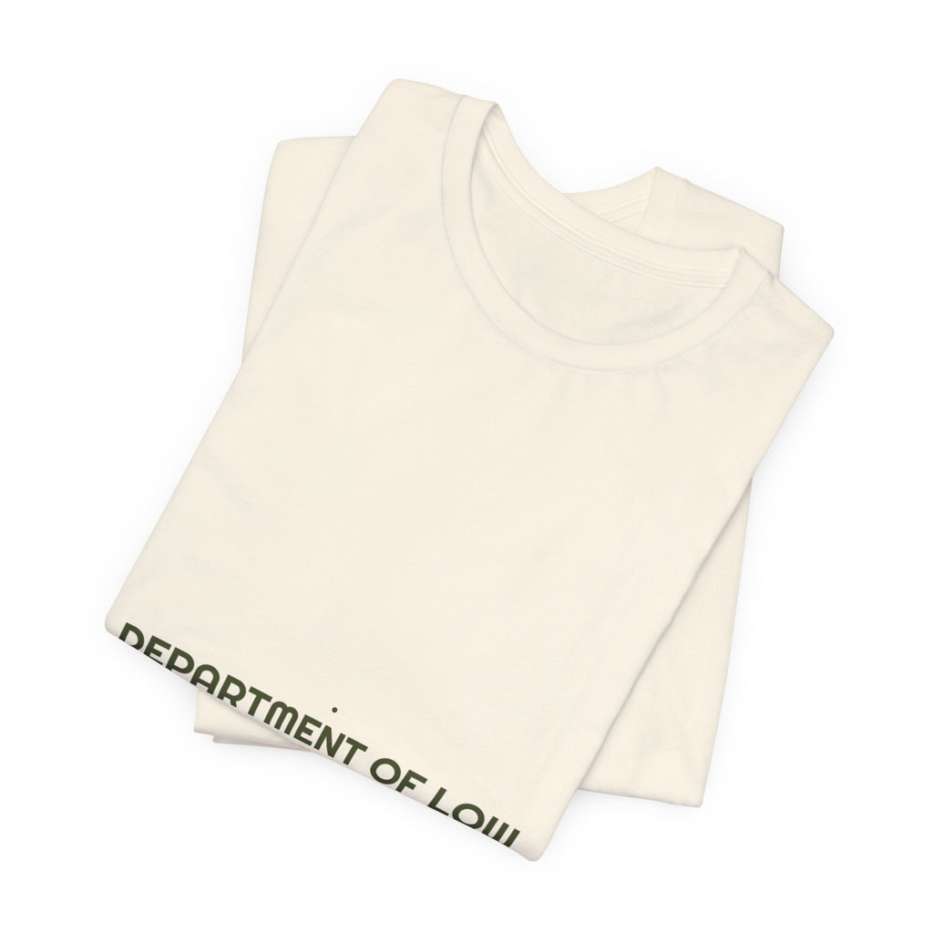 Department Of Low Morale - Trendy Teez Funny Tee mockup