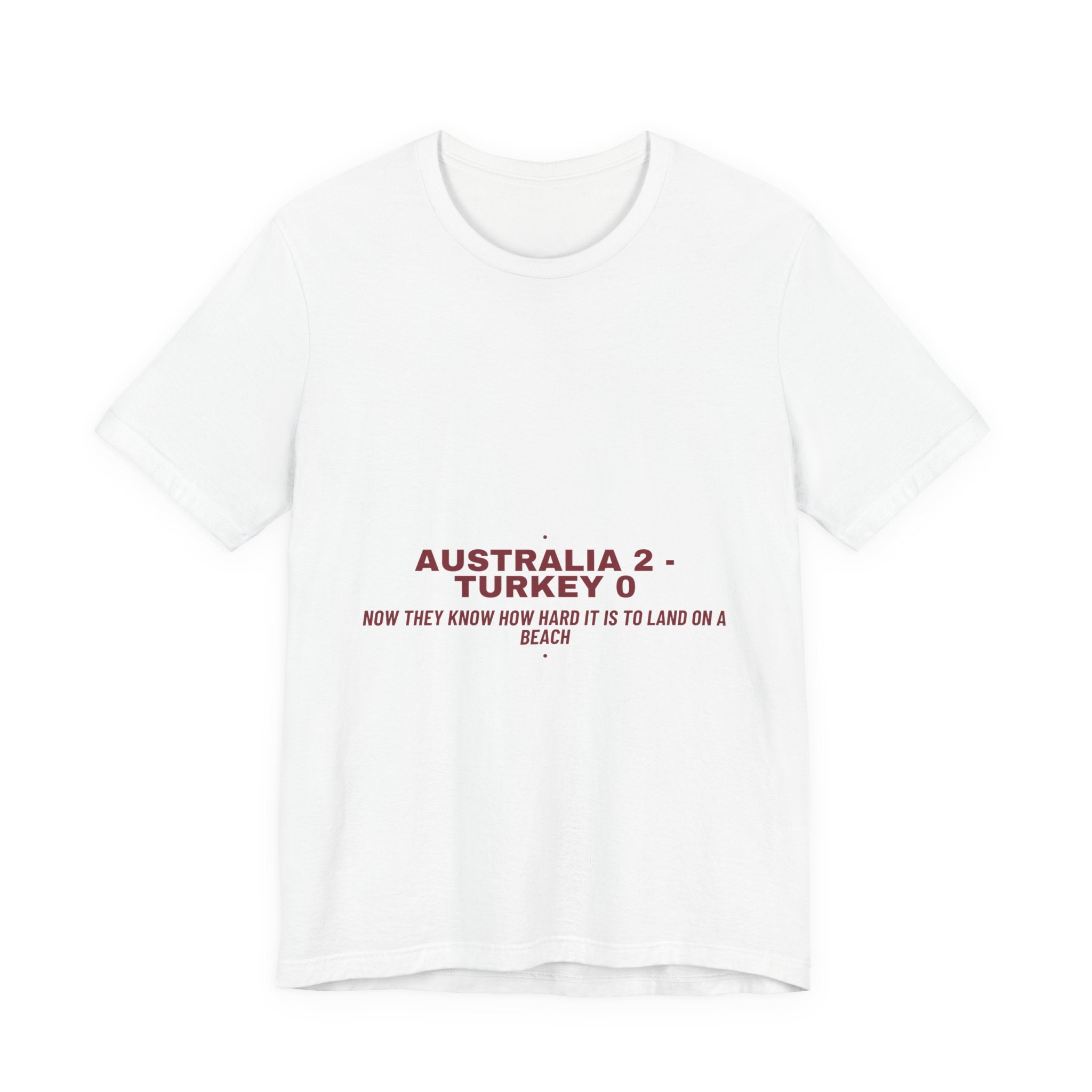 Australia 2 - Turkey 0 - Trendy Teez Funny Tee mockup
