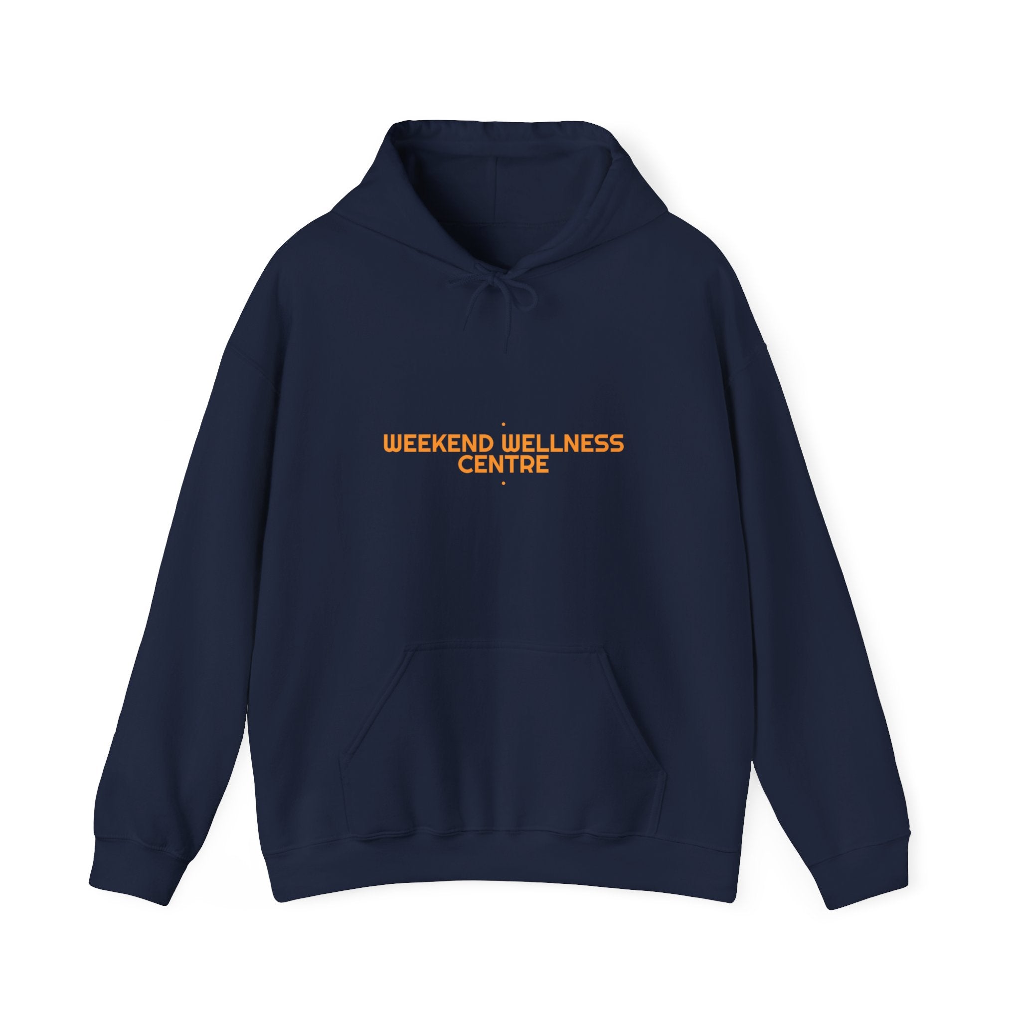 Weekend Wellness Centre - Trendy Teez Funny Hoodie mockup