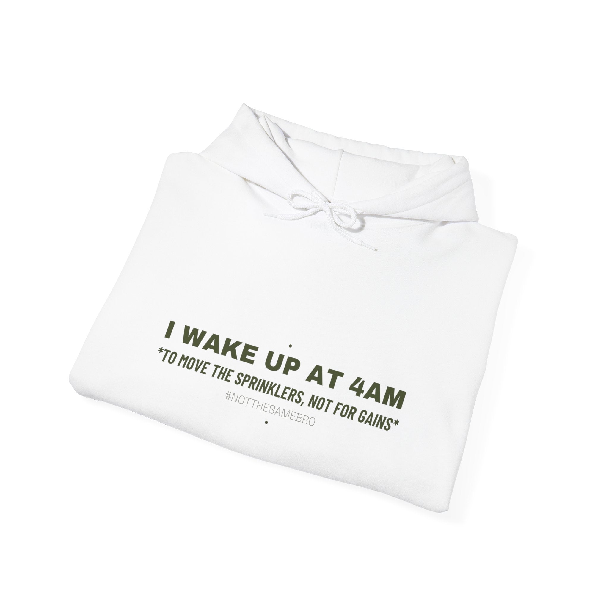I Wake Up At 4Am - Trendy Teez Funny Hoodie mockup
