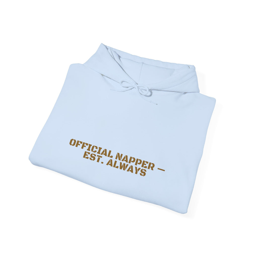 Official Napper - Trendy Teez Funny Hoodie mockup