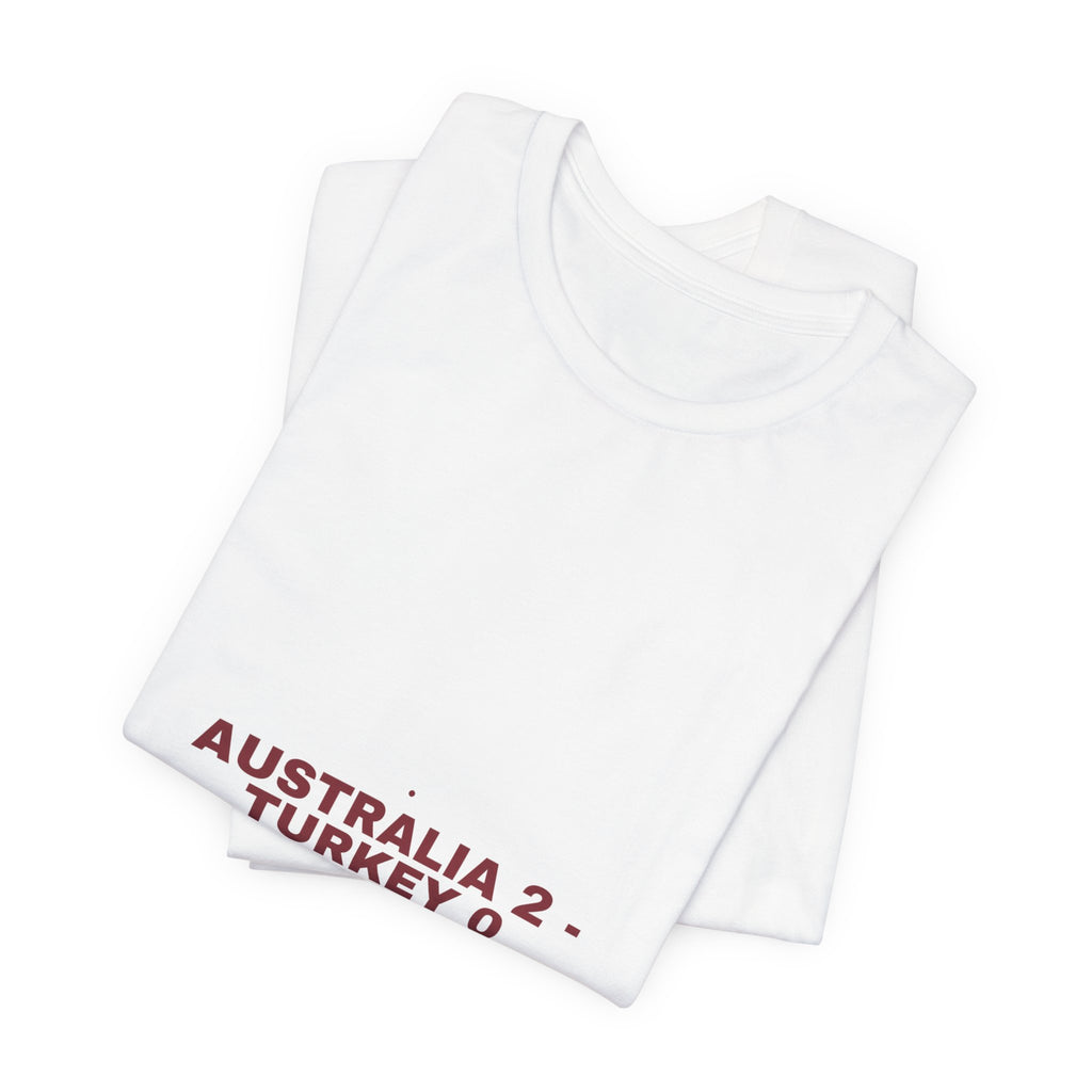 Australia 2 - Turkey 0 - Trendy Teez Funny Tee mockup