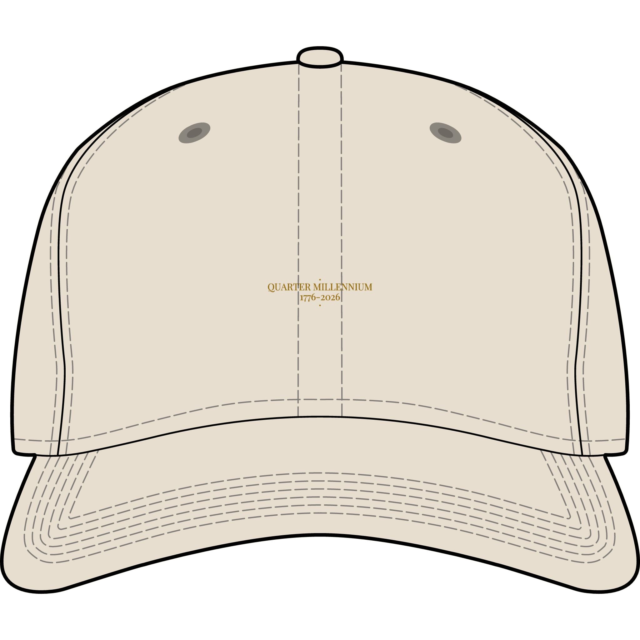 Quarter Millennium 1776-2026 - Trendy Teez Funny Cap mockup
