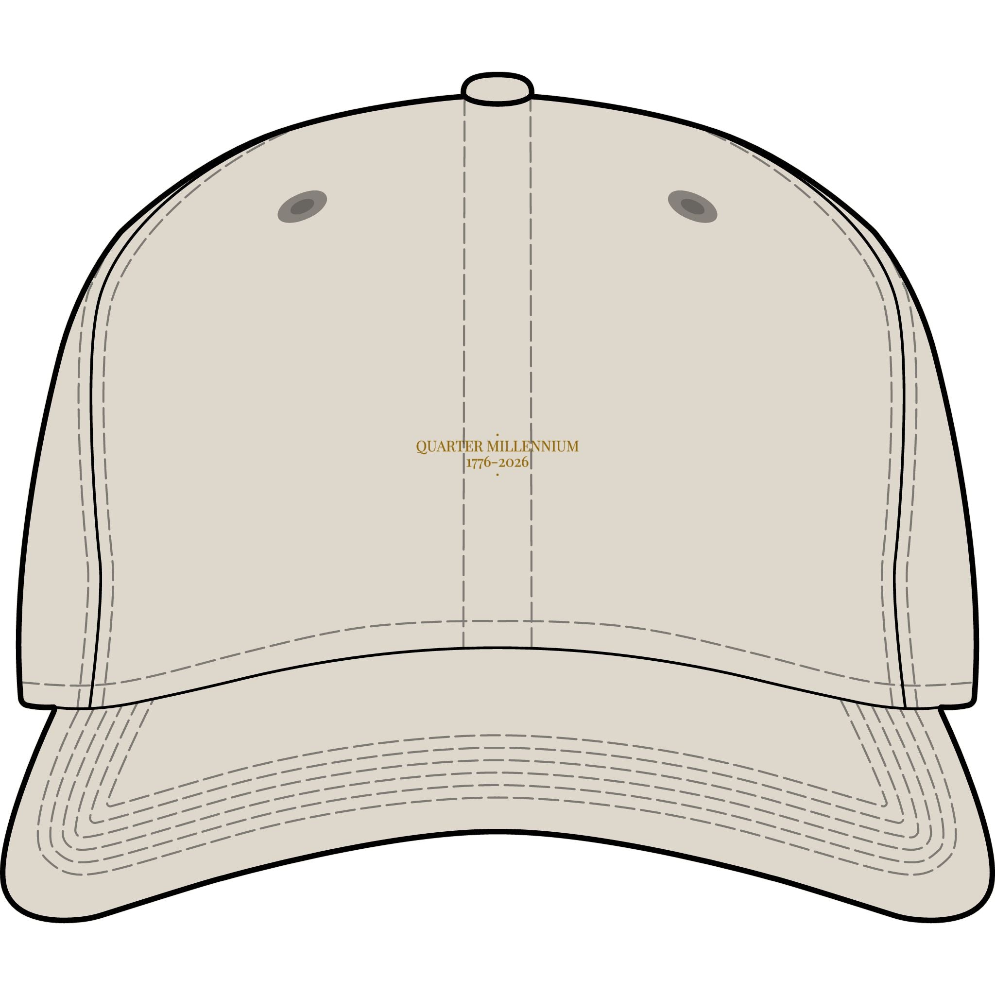 Quarter Millennium 1776-2026 - Trendy Teez Funny Cap mockup