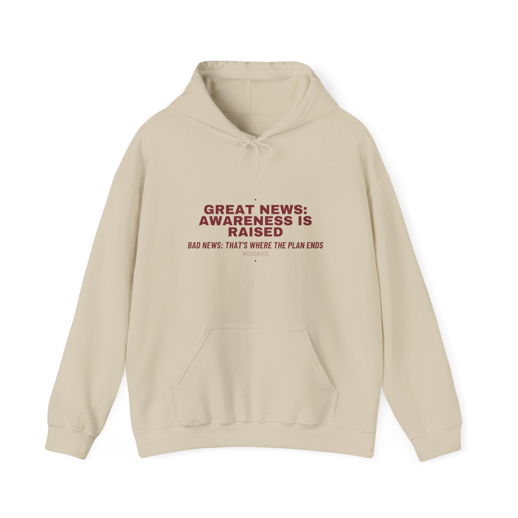 Great News: Awareness Is Raised - Trendy Teez Funny Hoodie mockup