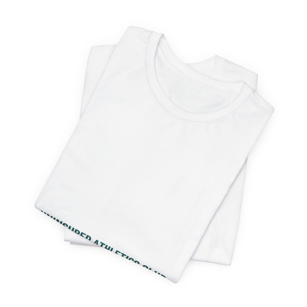 Uninsured Athletics Club - Trendy Teez Funny Tee mockup
