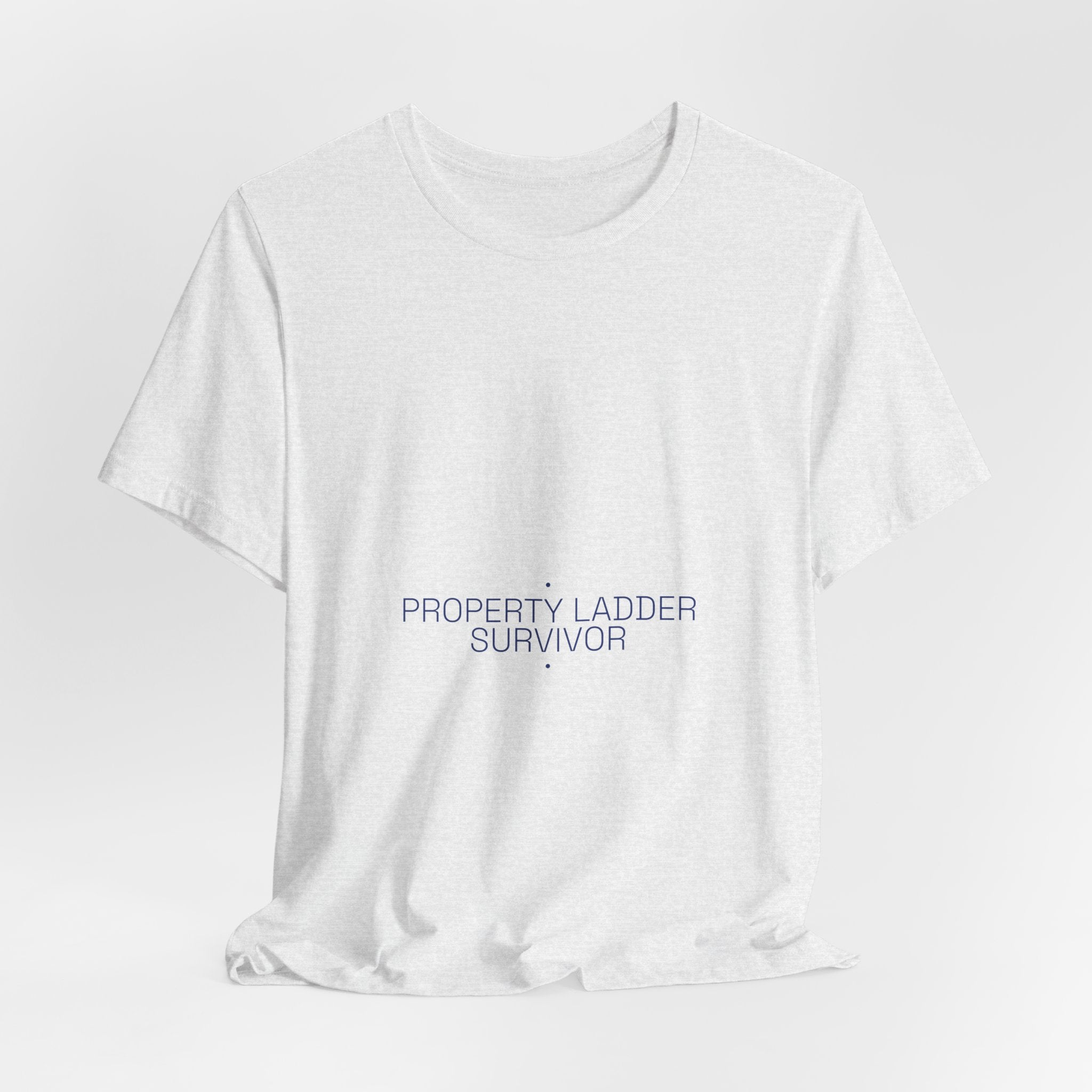 Property Ladder Survivor - Trendy Teez Funny Tee mockup