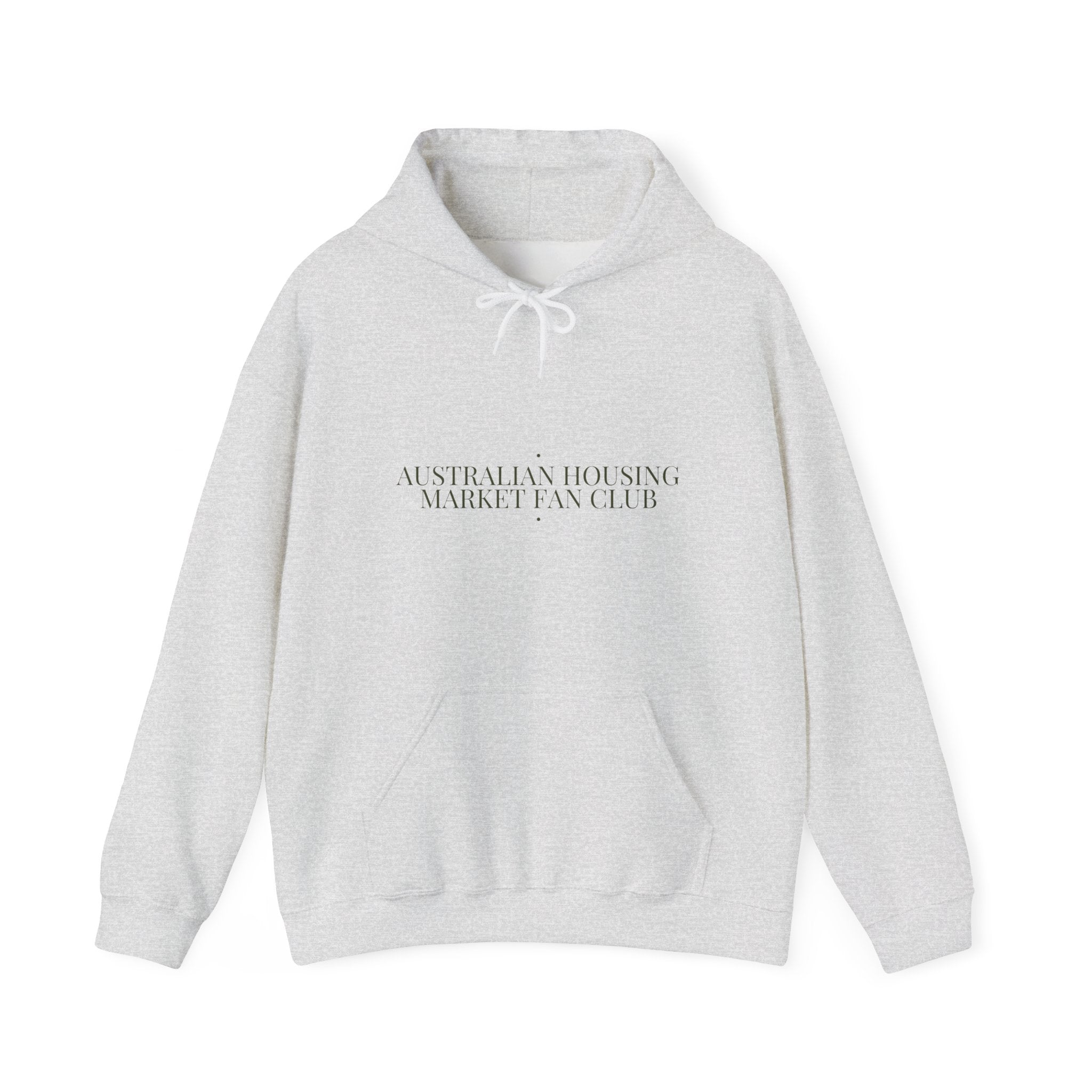 Australian Housing Market Fan Club - Trendy Teez Funny Hoodie mockup