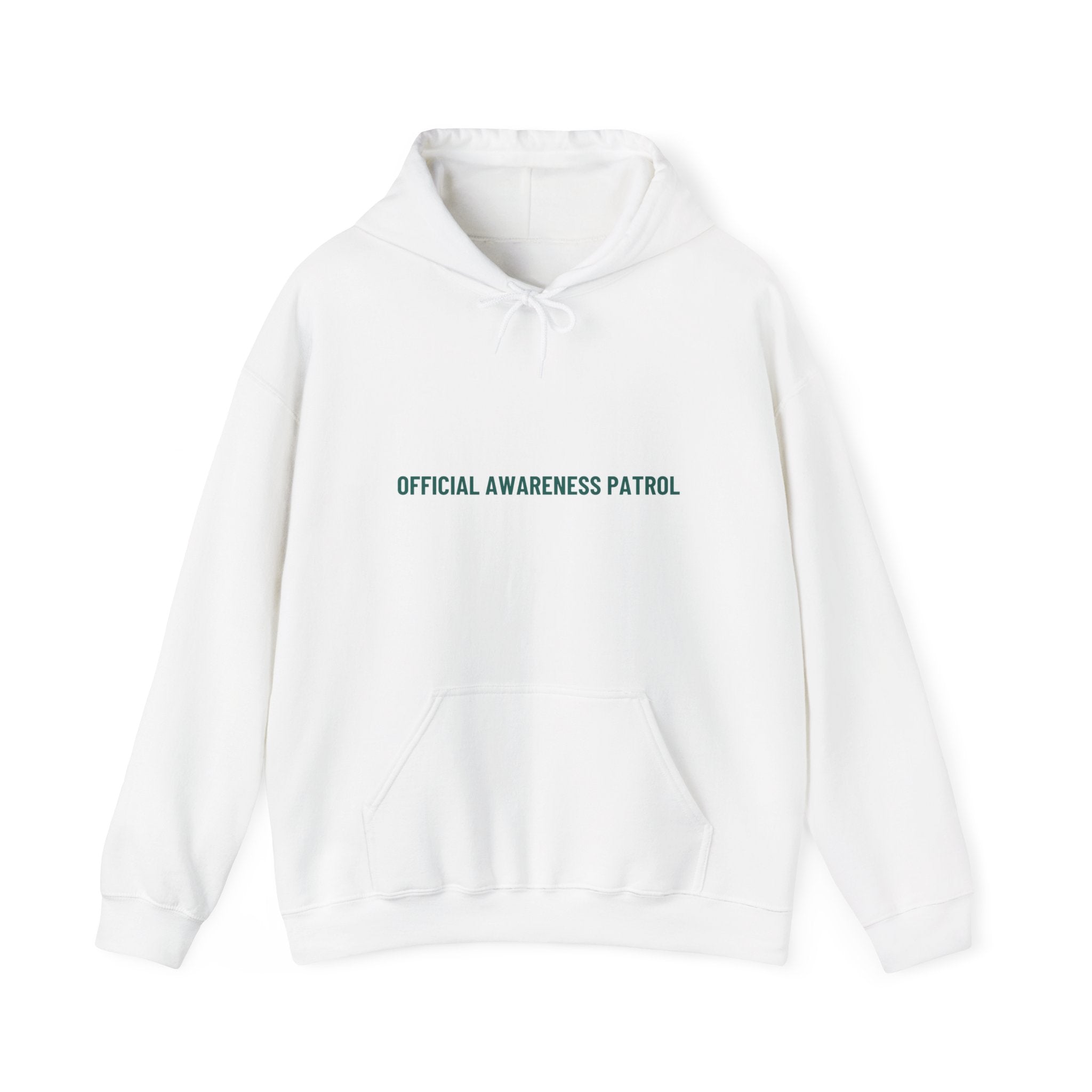 Official Awareness Patrol - Trendy Teez Funny Hoodie mockup