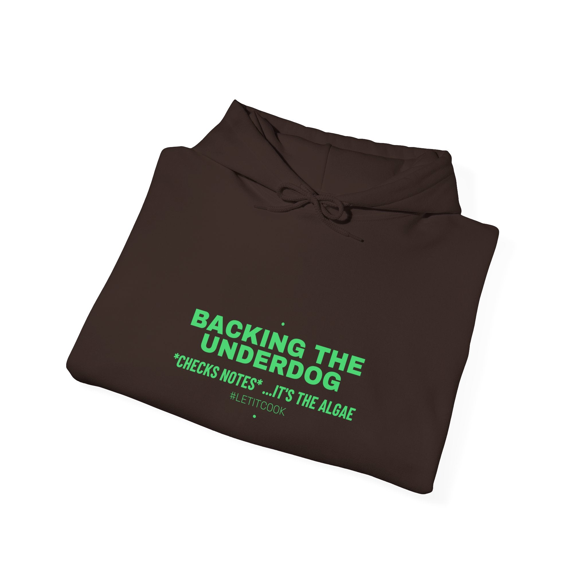 Backing The Underdog - Trendy Teez Funny Hoodie mockup