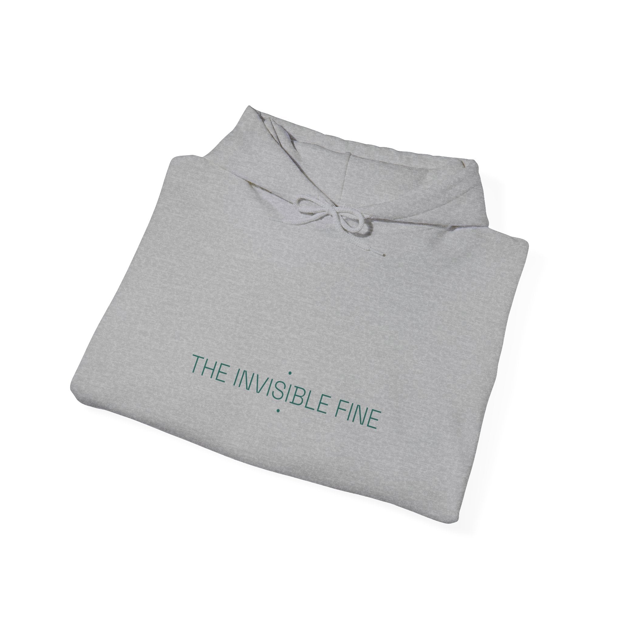 The Invisible Fine - Trendy Teez Funny Hoodie mockup
