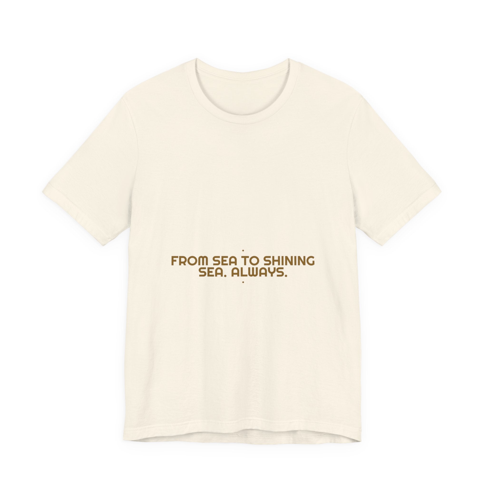 From Sea To Shining Sea. Always. - Trendy Teez Funny Tee mockup
