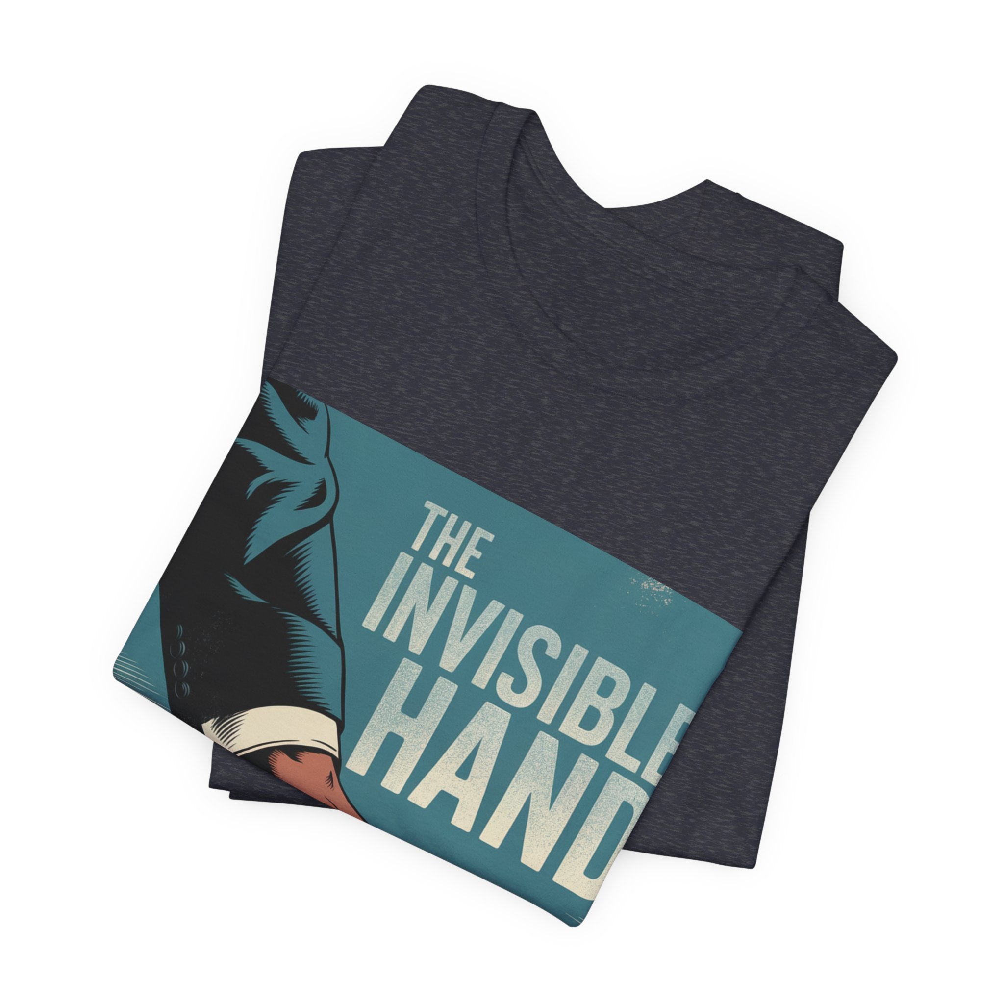 The Invisible Hand - Trendy Teez Funny Tee mockup