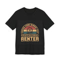 Professional Renter - Trendy Teez Funny Tee mockup