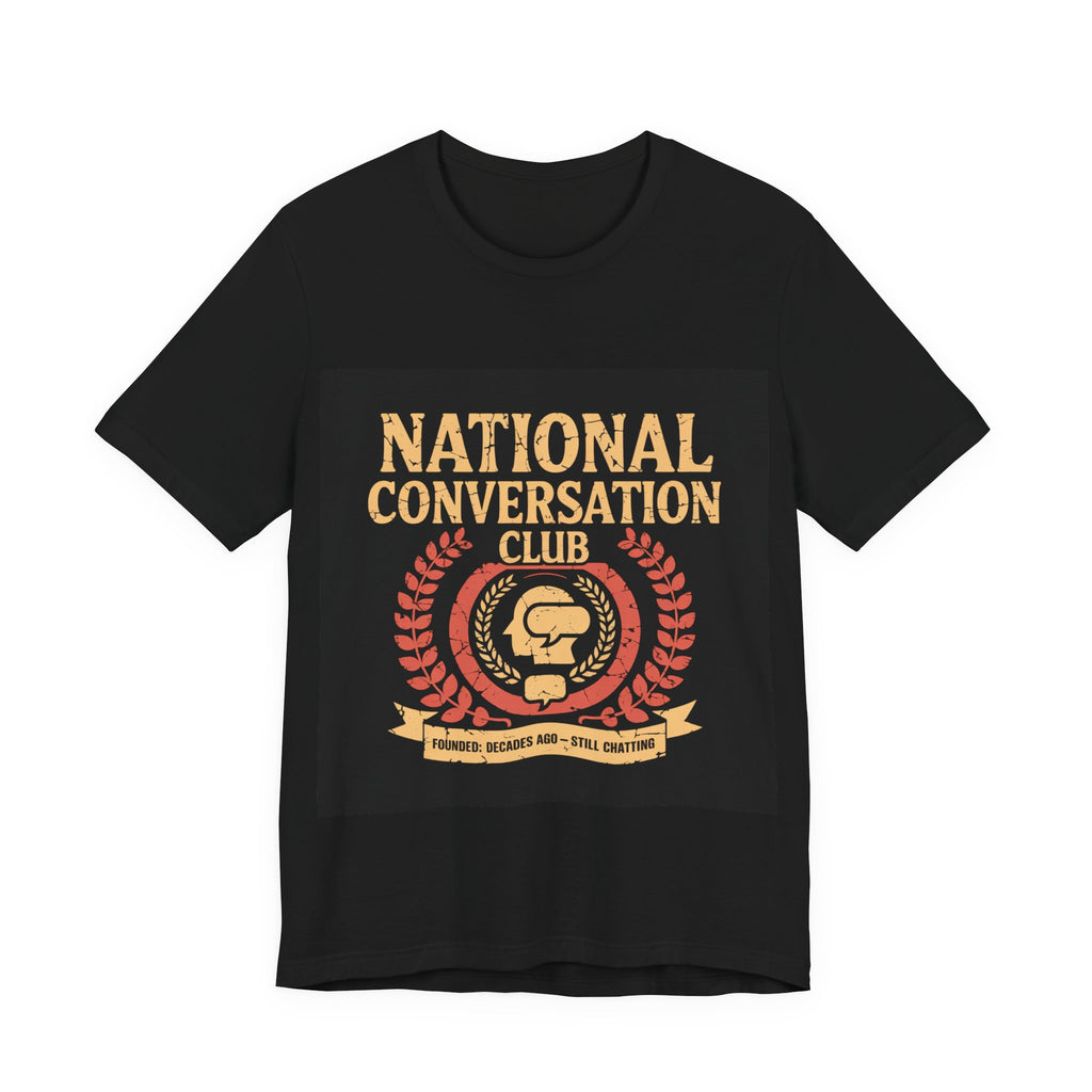 National Conversation Club - Trendy Teez Funny Tee mockup