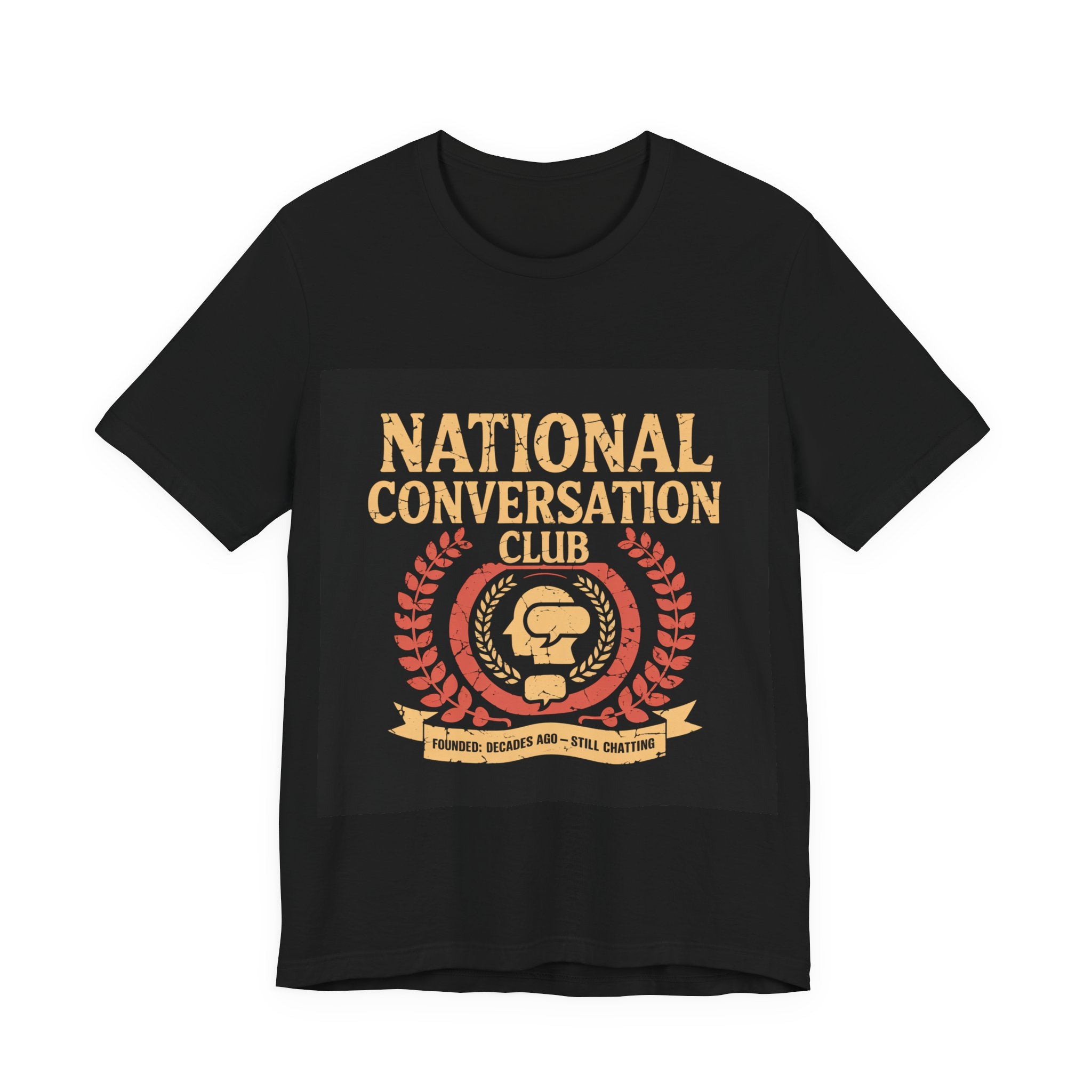 National Conversation Club - Trendy Teez Funny Tee mockup
