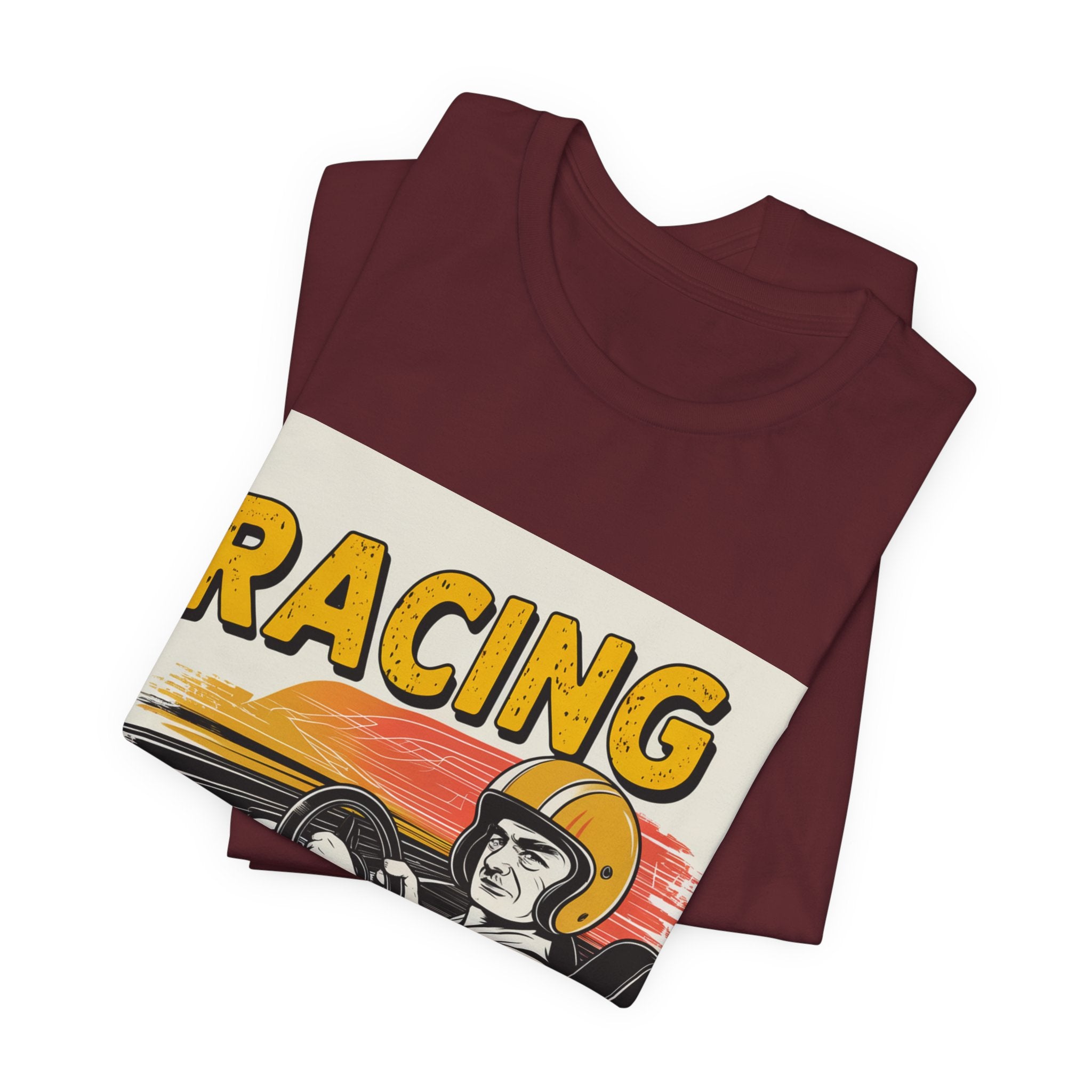 Racing Heals The Soul - Trendy Teez Funny Tee mockup