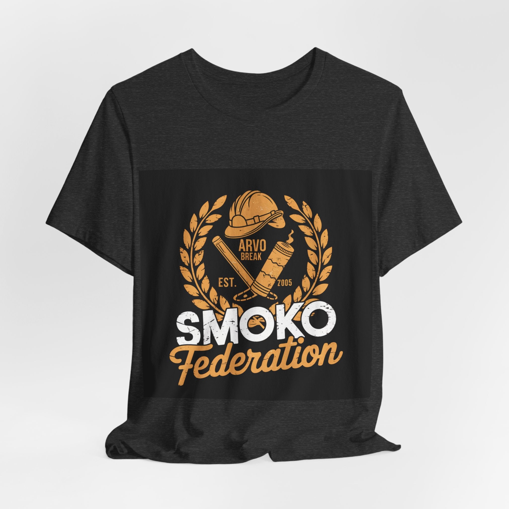 Smoko Federation - Trendy Teez Funny Tee mockup