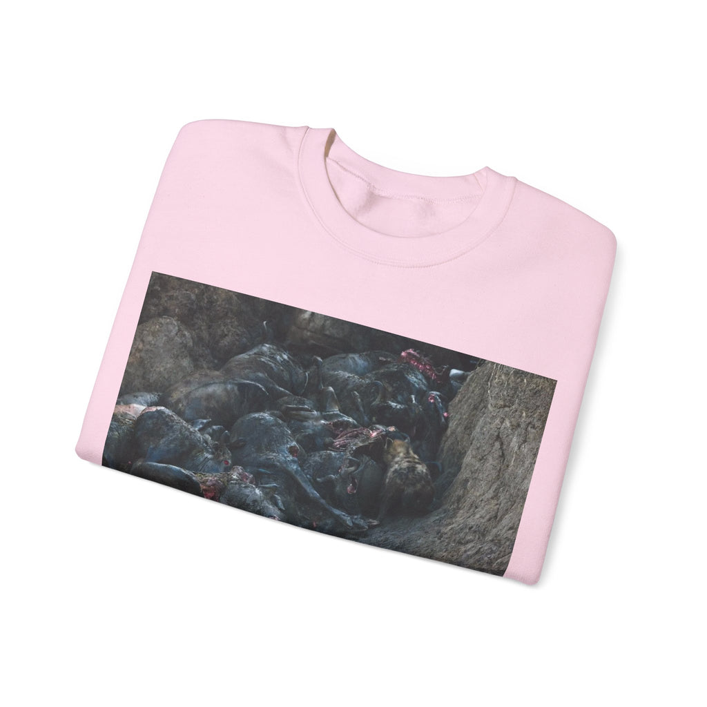 Feast / In The Surge To Cross The Mara River Th... — Hard Crewneck