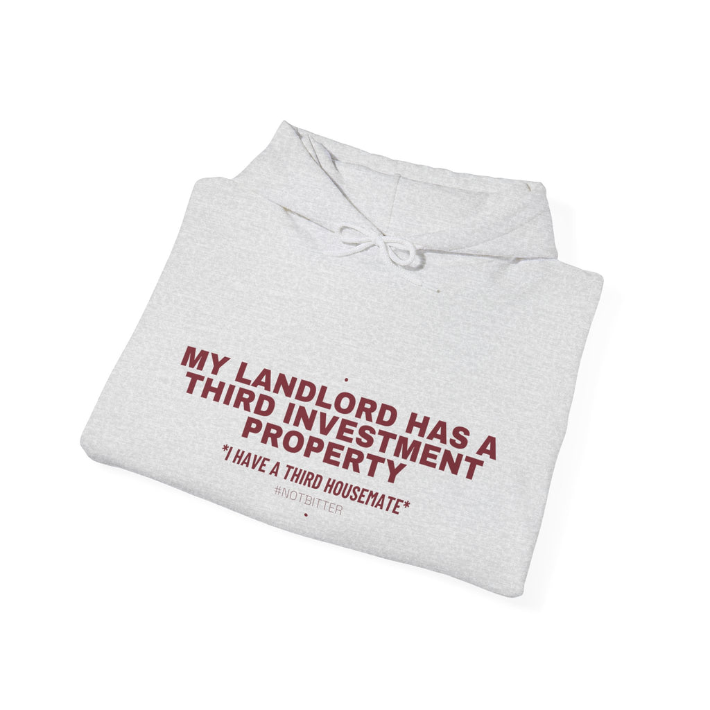 My Landlord Has A Third Investment Property - Trendy Teez Funny Hoodie mockup