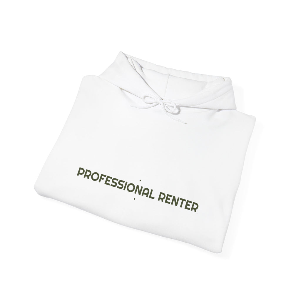 Professional Renter - Trendy Teez Funny Hoodie mockup