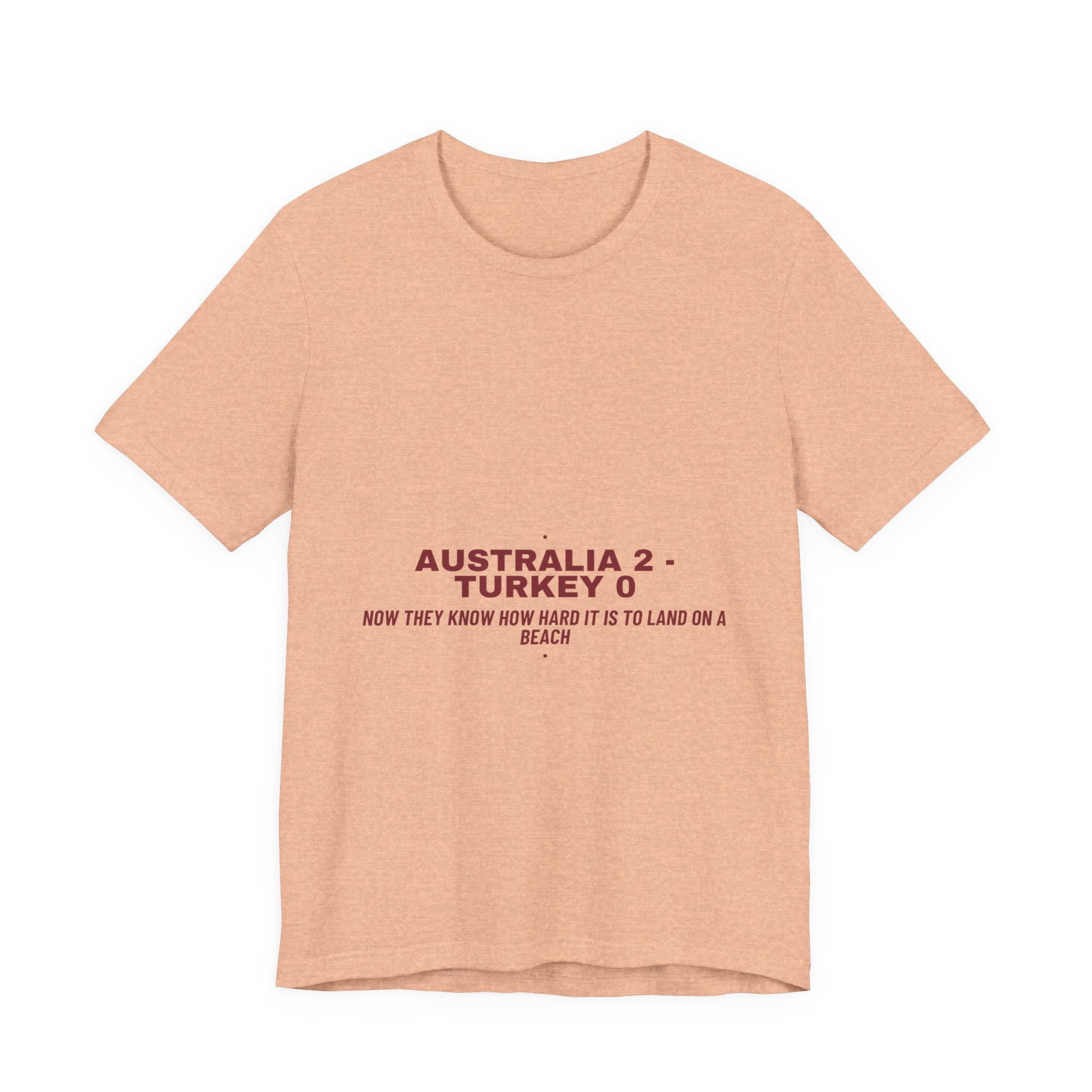 Australia 2 - Turkey 0 - Trendy Teez Funny Tee mockup