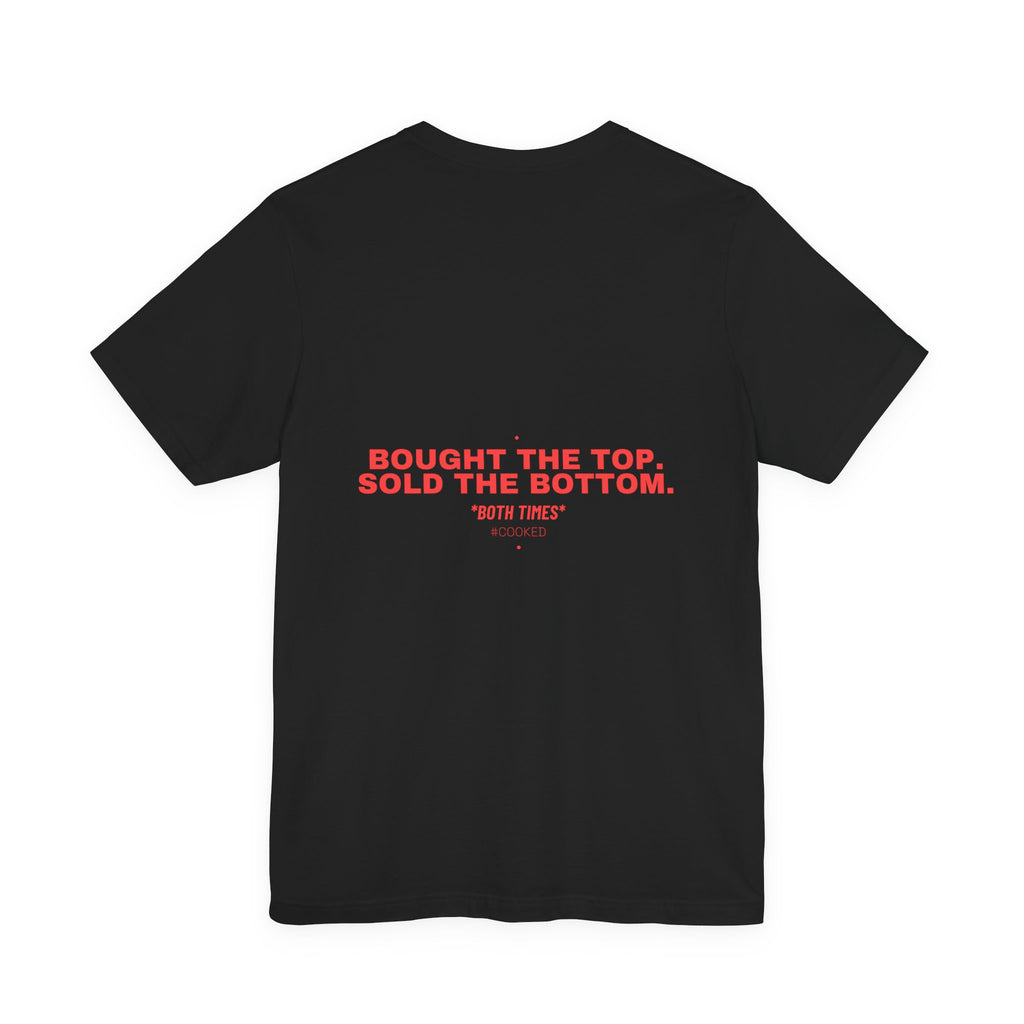 Bought The Top. Sold The Bottom. - Trendy Teez Funny Tee (Back Print) mockup